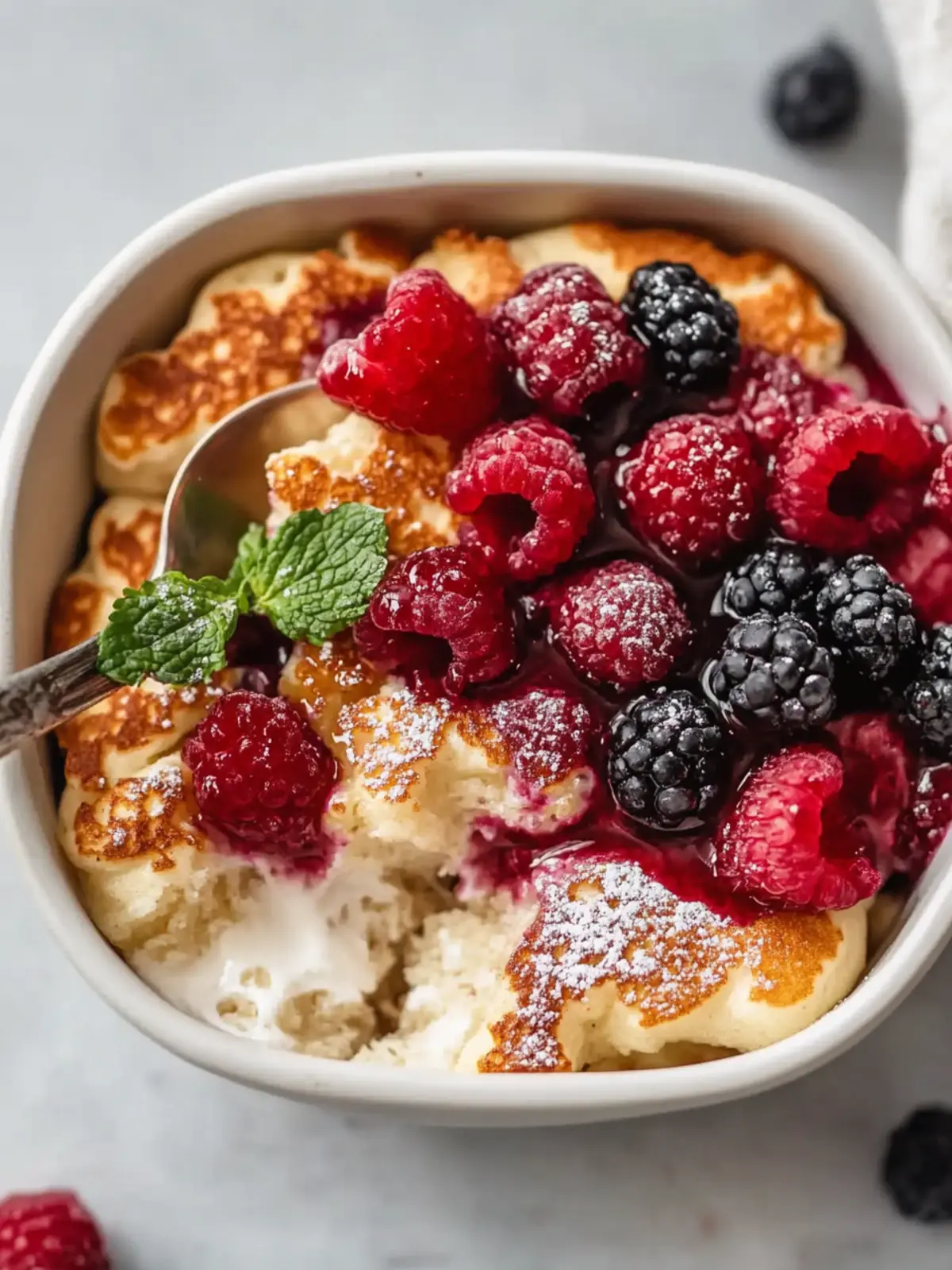 Protein Pancake Bowl