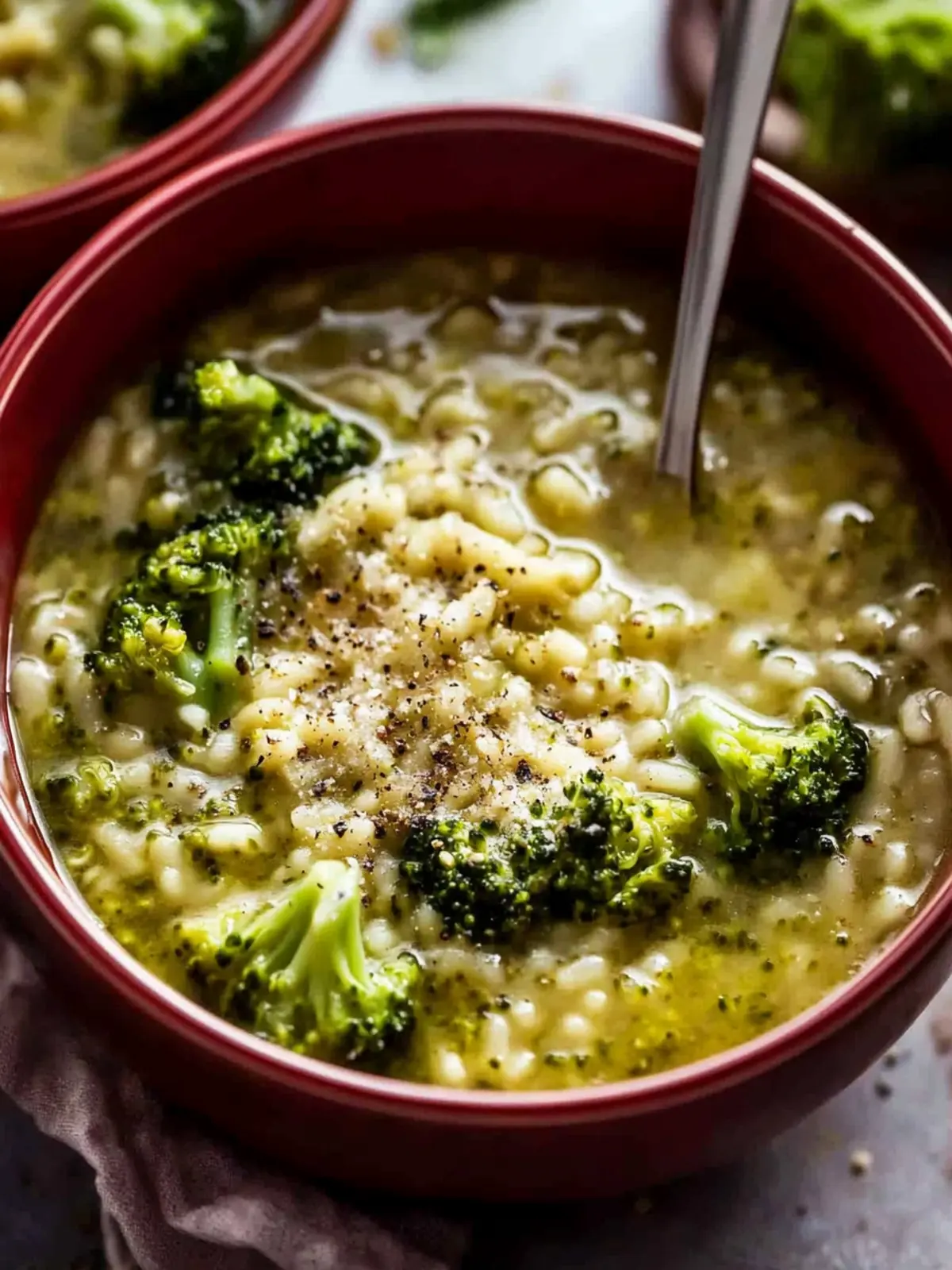 Warming Italian Broccoli Soup