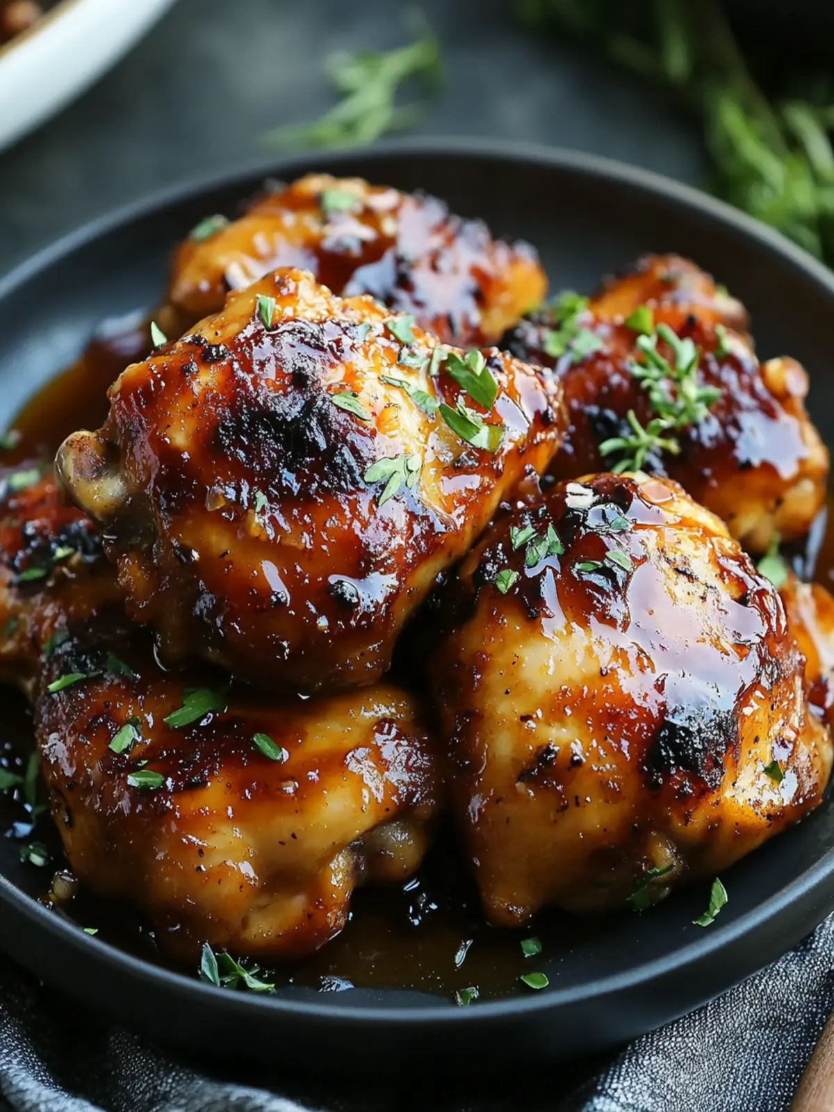 Chipotle Honey Chicken Thighs