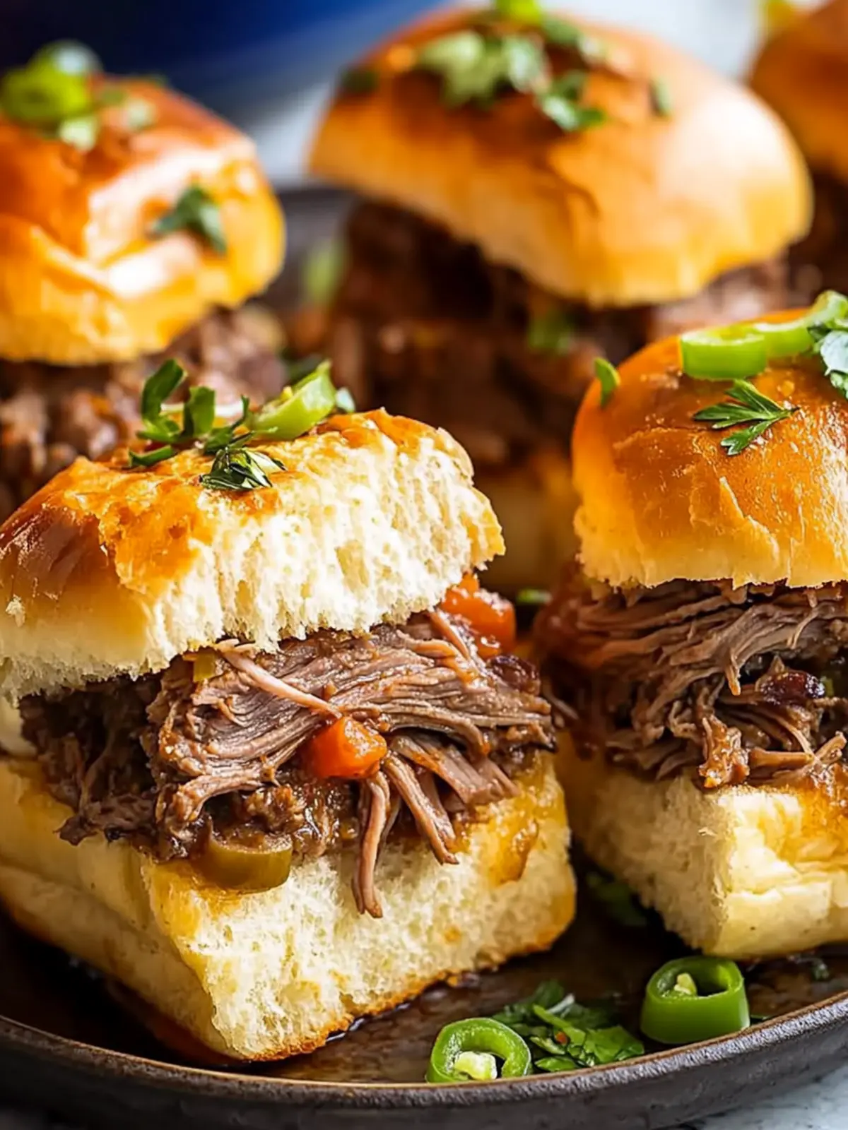 Mississippi Pot Roast Sliders