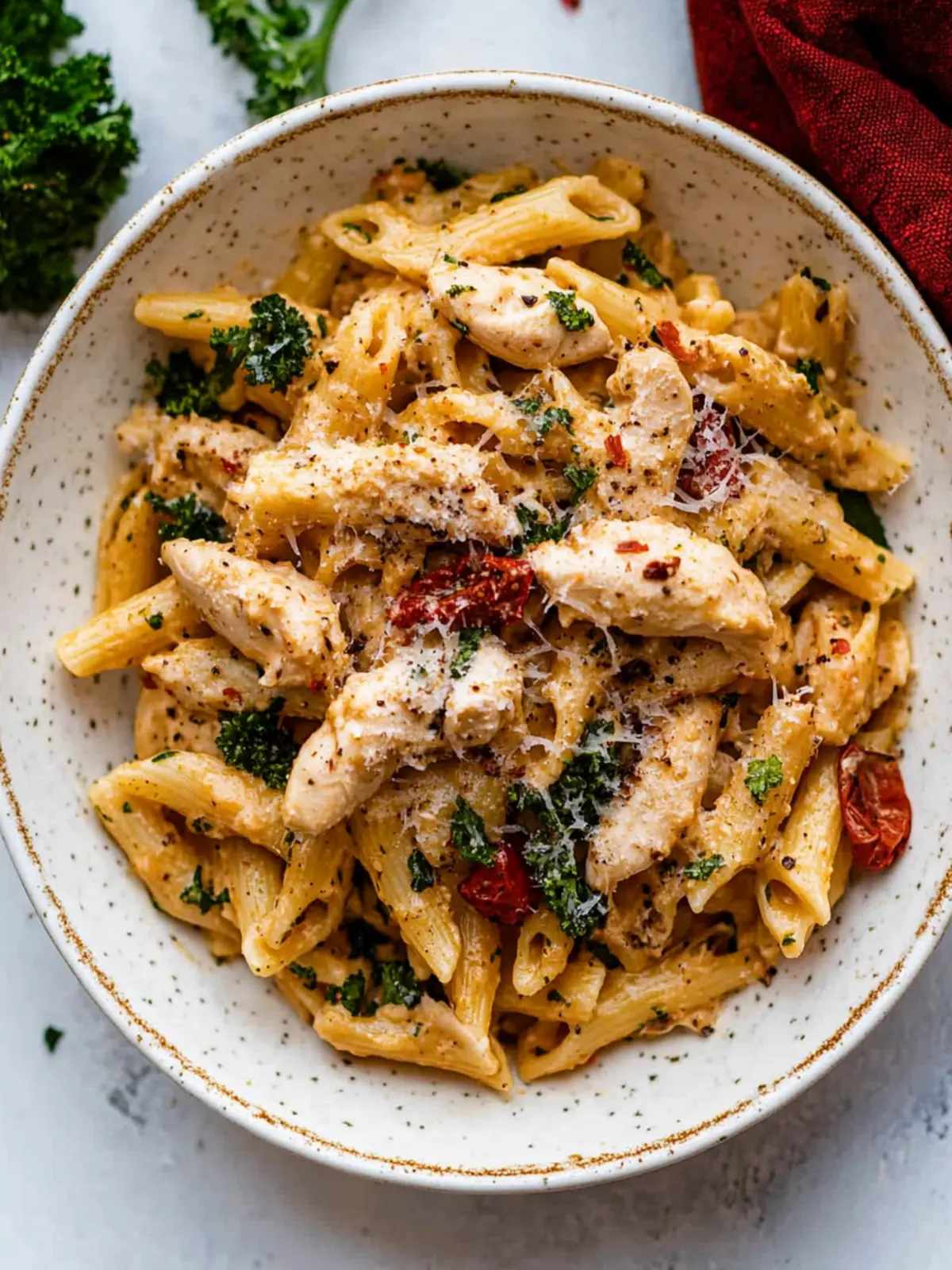 Marry Me Chicken Pasta
