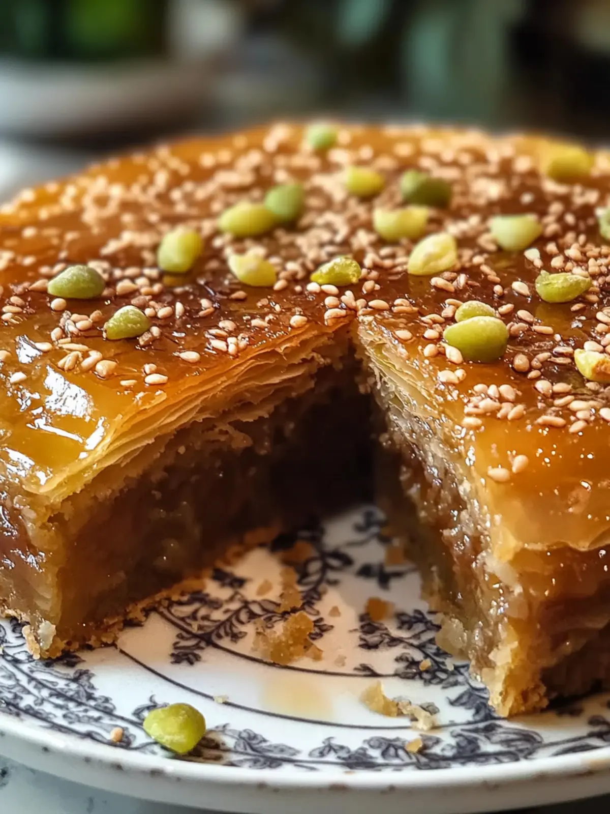 Moist Baklava Cake