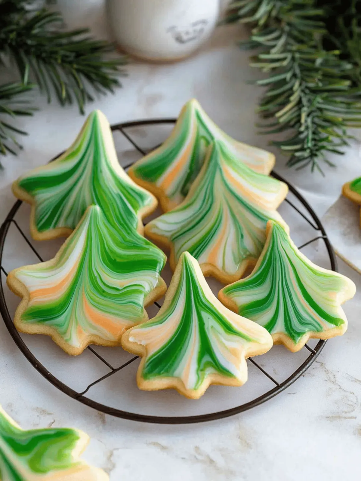 Marbled Sugar Cookies