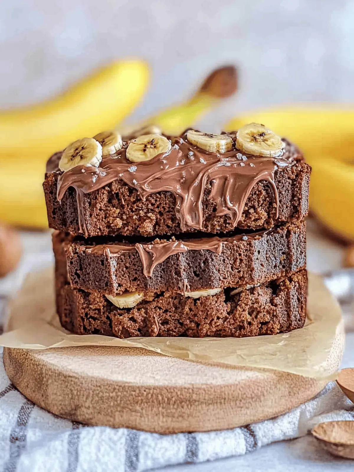 Nutella Banana Bread