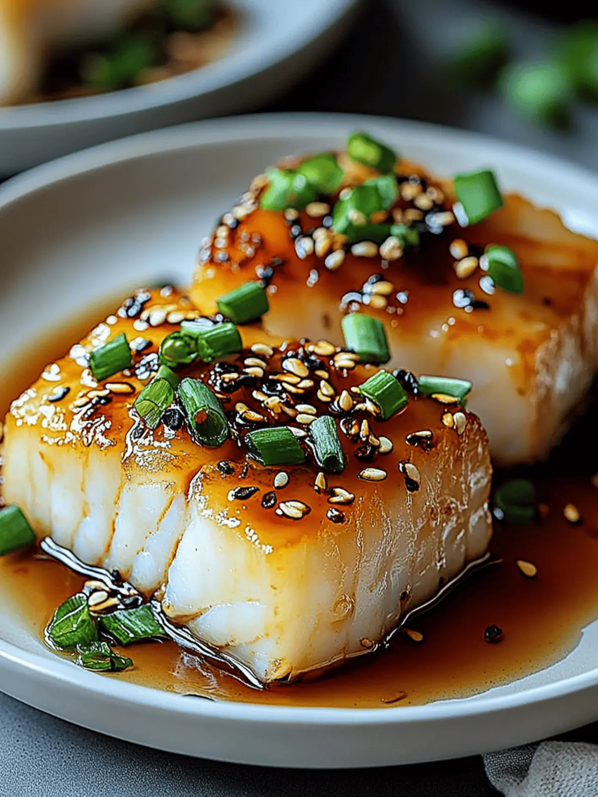 Easy Ginger Soy Cod – A Flavorful and Healthy Seafood Dish