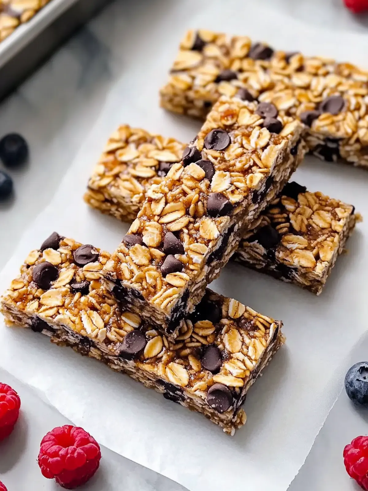 No Bake Granola Bars