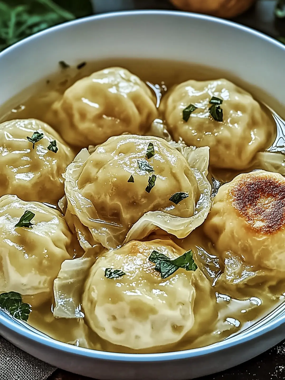 German Cabbage Dumplings