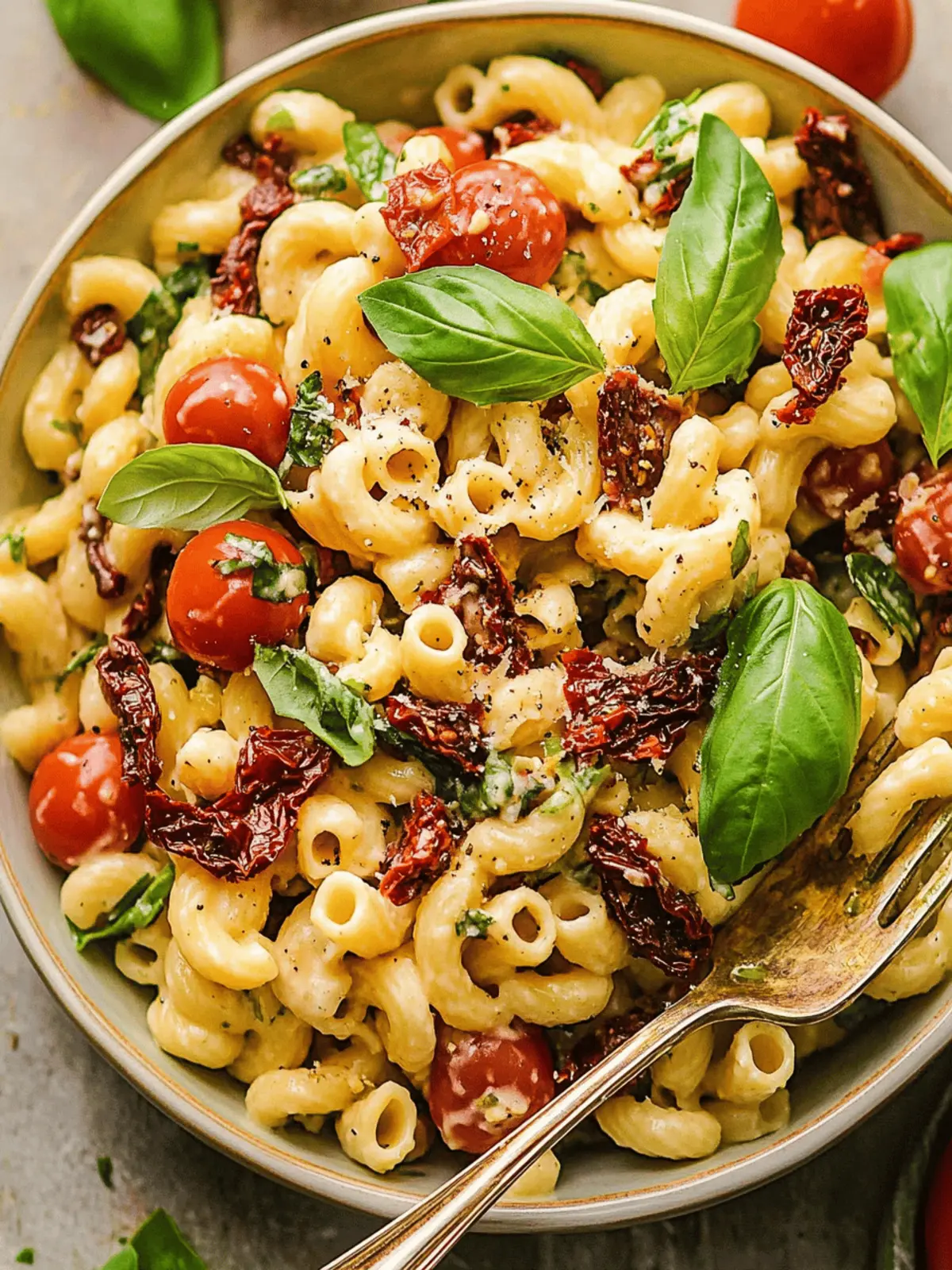 Sun-Dried Tomato Pasta Salad