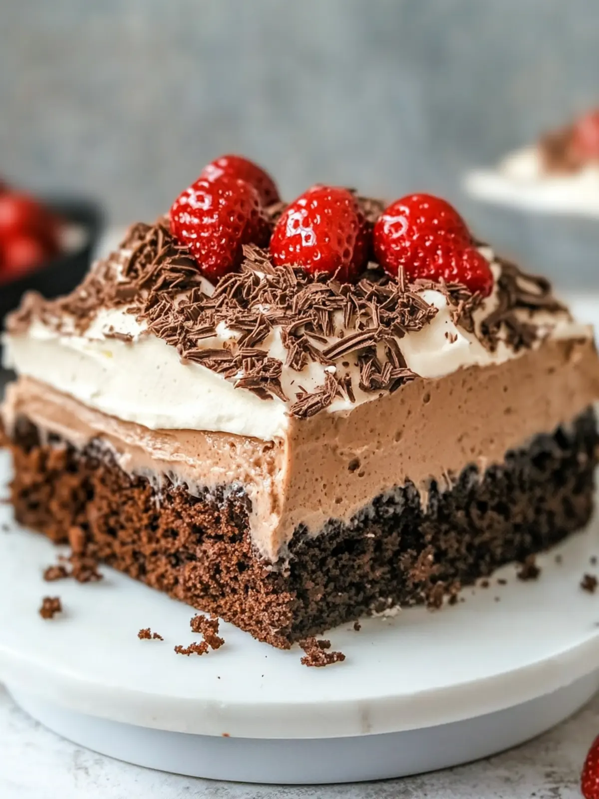Chocolate Tres Leches Cake