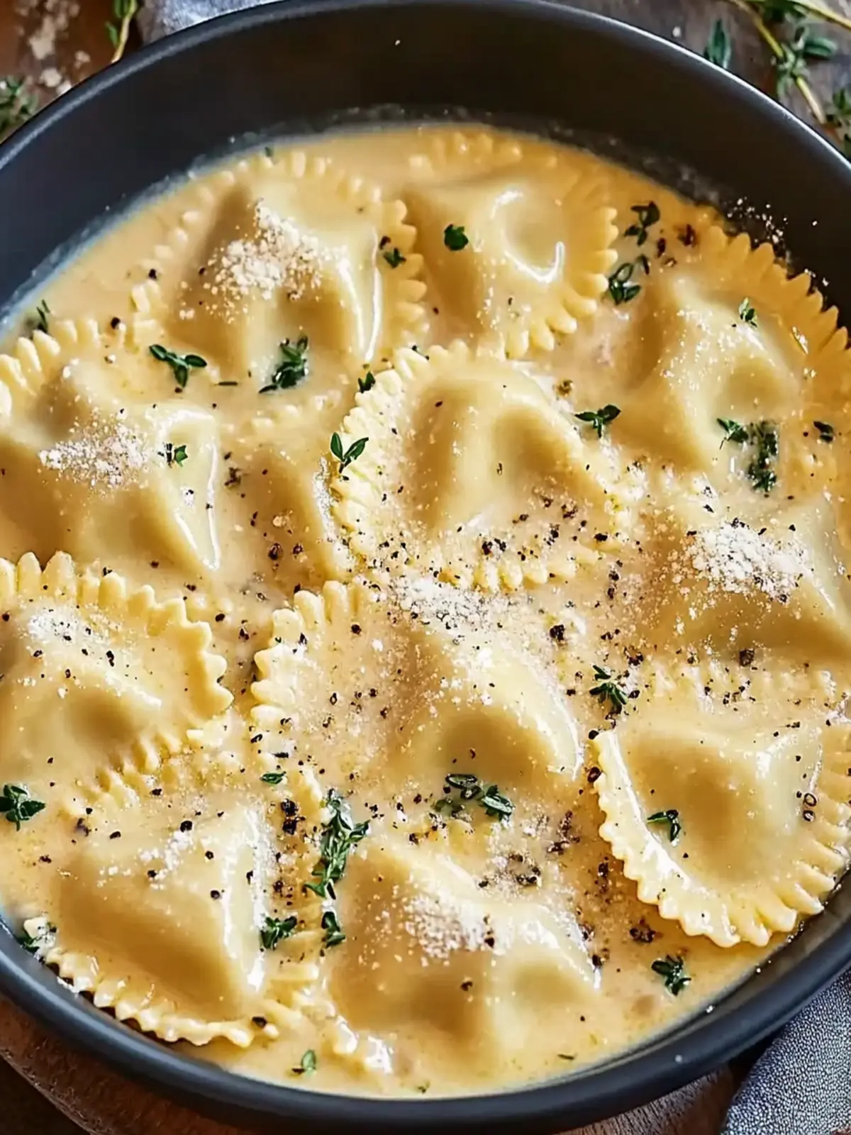 Cozy Creamy Ravioli Sauce