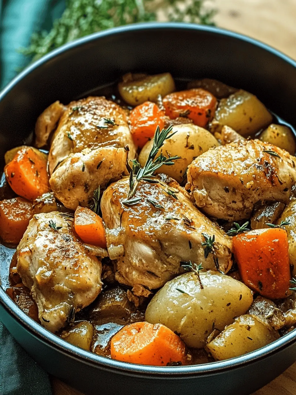 Traditional Irish One-Pot Chicken Dinner