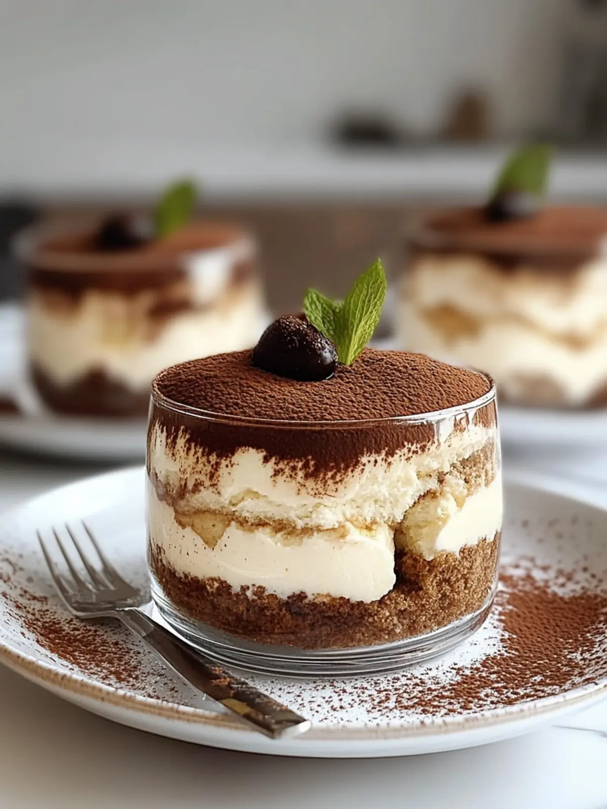 Keto Tiramisu for Two