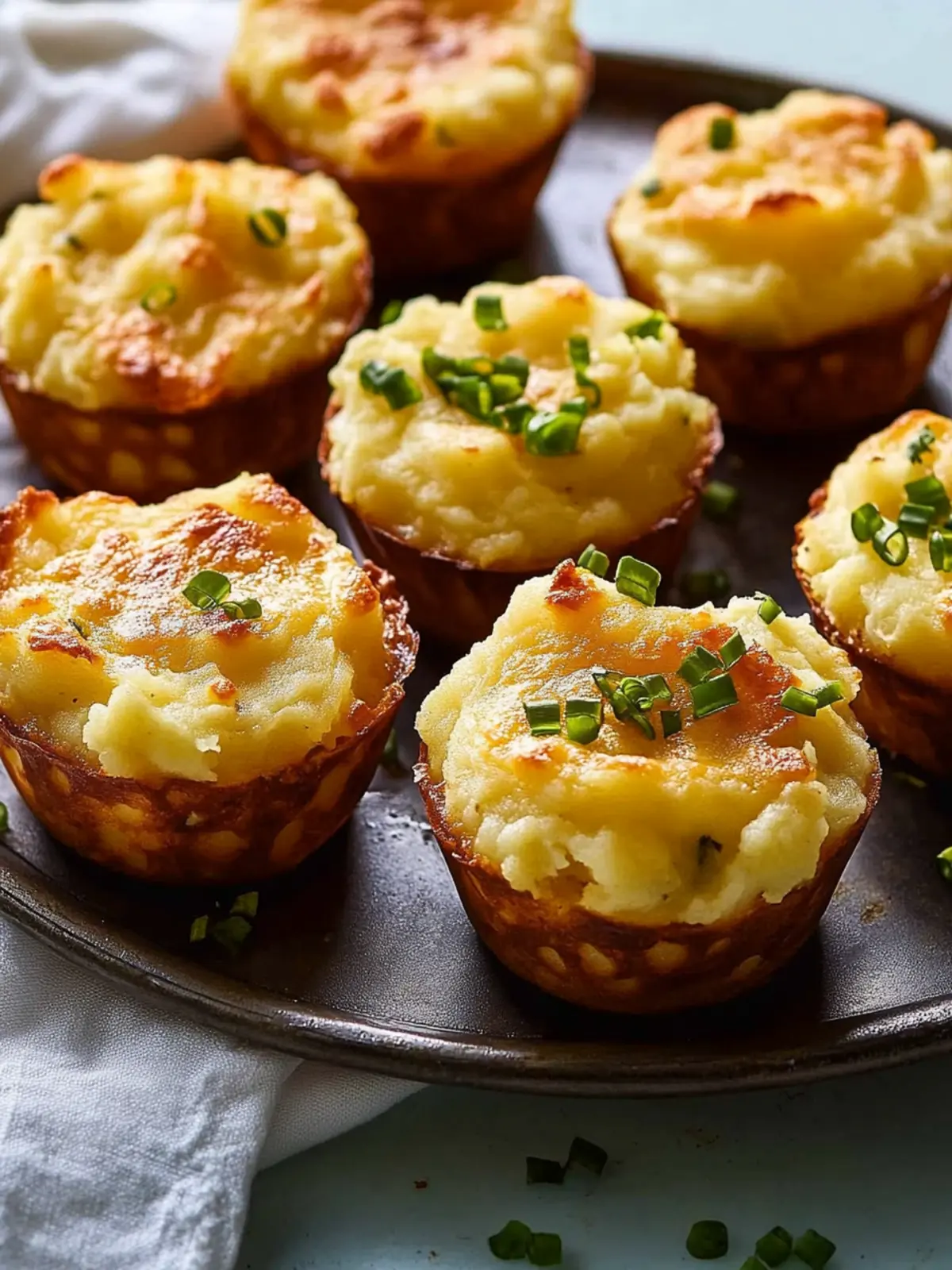 Easy Mashed Potato Muffins