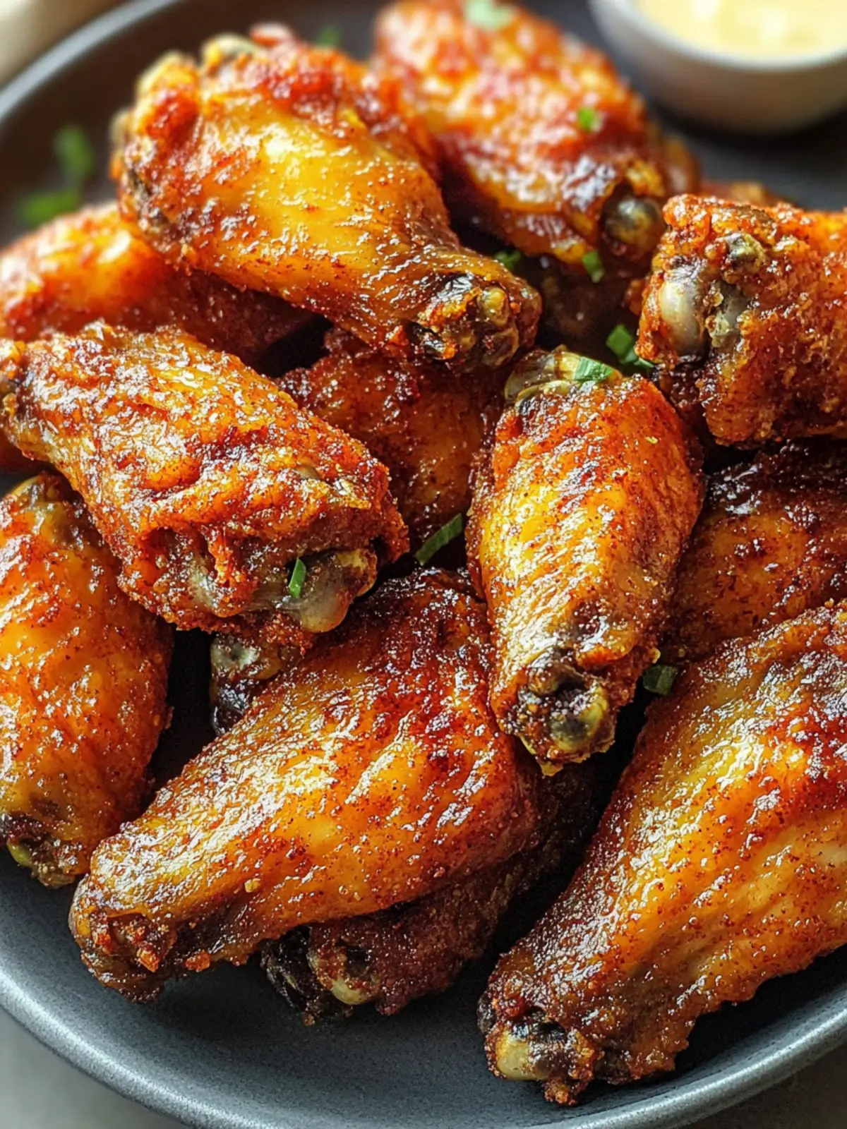 Crispy Dry Rub Chicken Wings