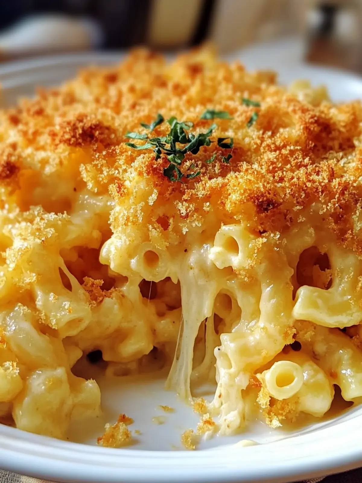 Homemade Baked Mac and Cheese
