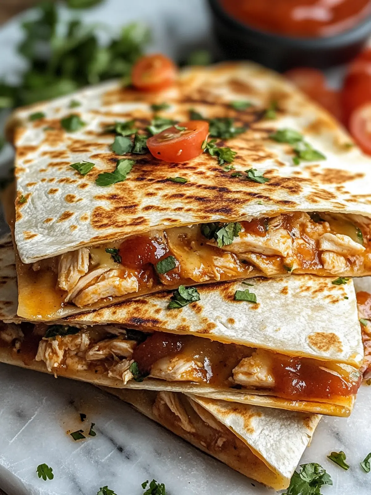 Chicken Quesadillas