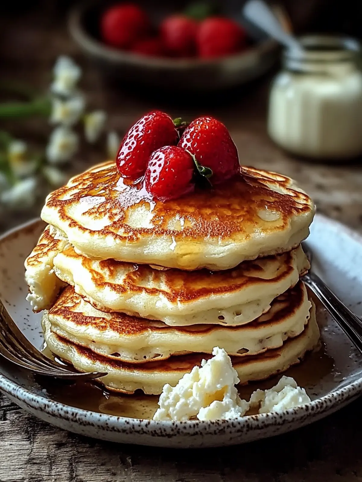 Cottage Cheese Pancakes