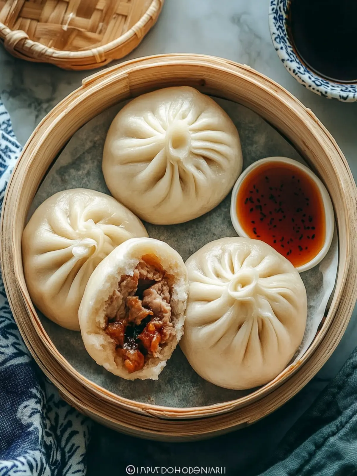 Steamed Pork Buns (Baozi)
