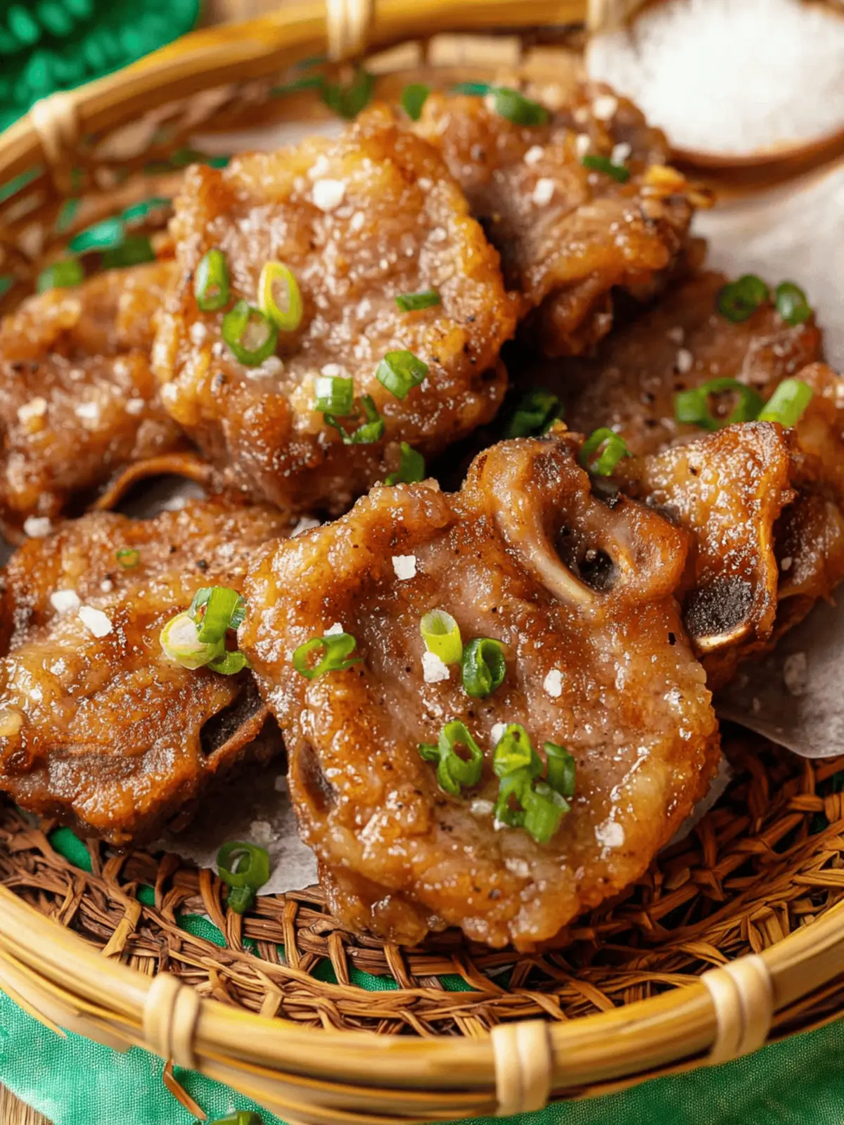 Salt and Pepper Pork Chops