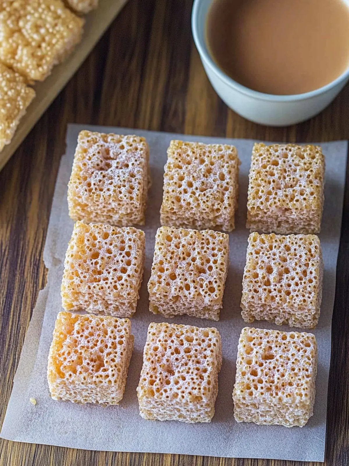 Churro Rice Krispie Treats Recipe