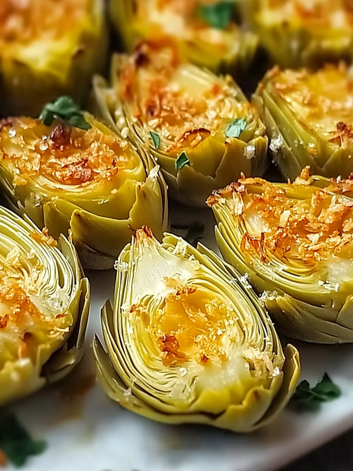 Simple Crunchy Artichoke Hearts