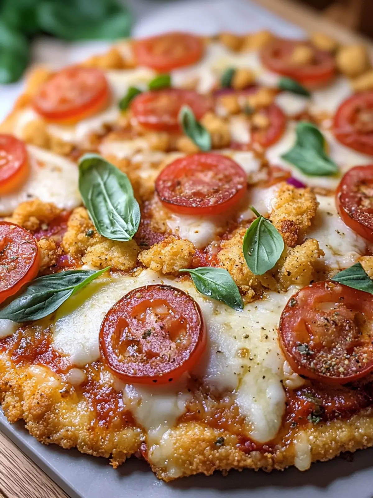Chicken Crust Pizza Recipe