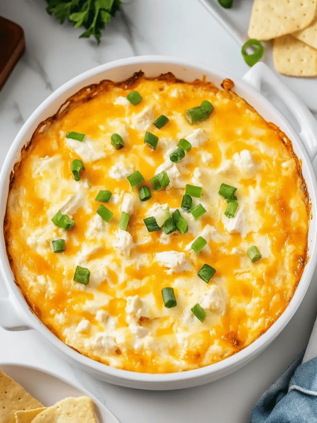 Keto Buffalo Chicken Dip