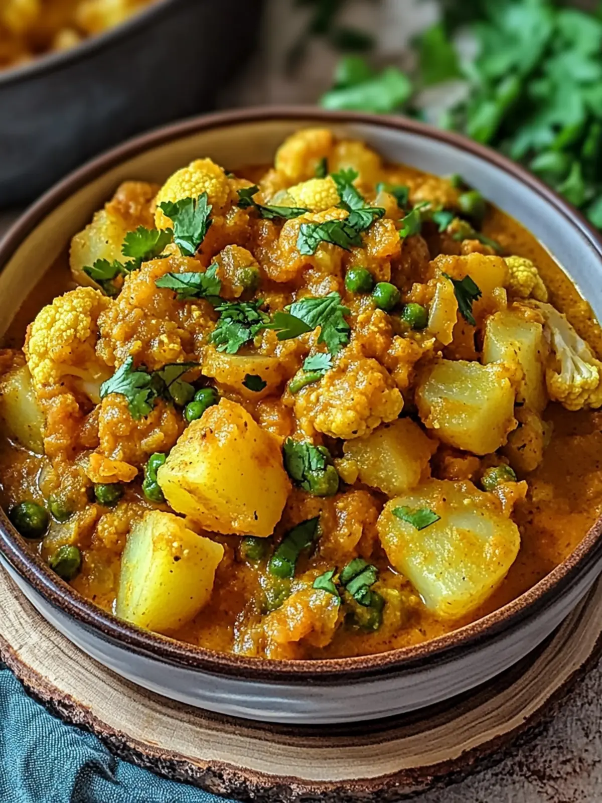 Easy Cauliflower Potato Curry Recipe
