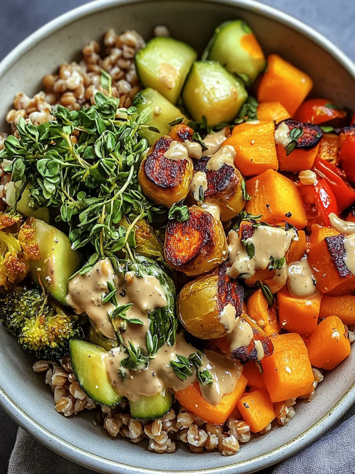 Harvest Grain Bowl with Veggies