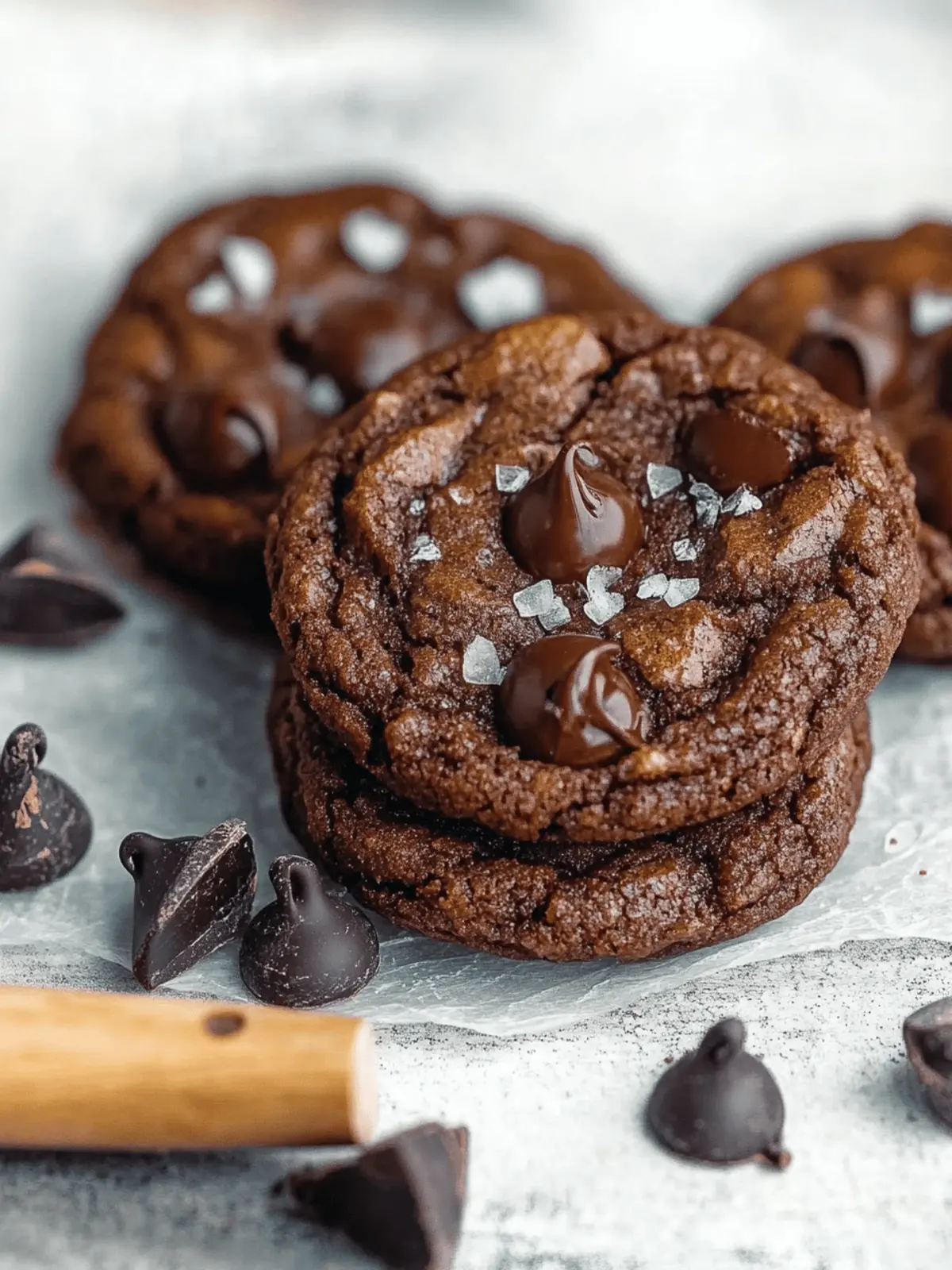 Double Chocolate Cookies