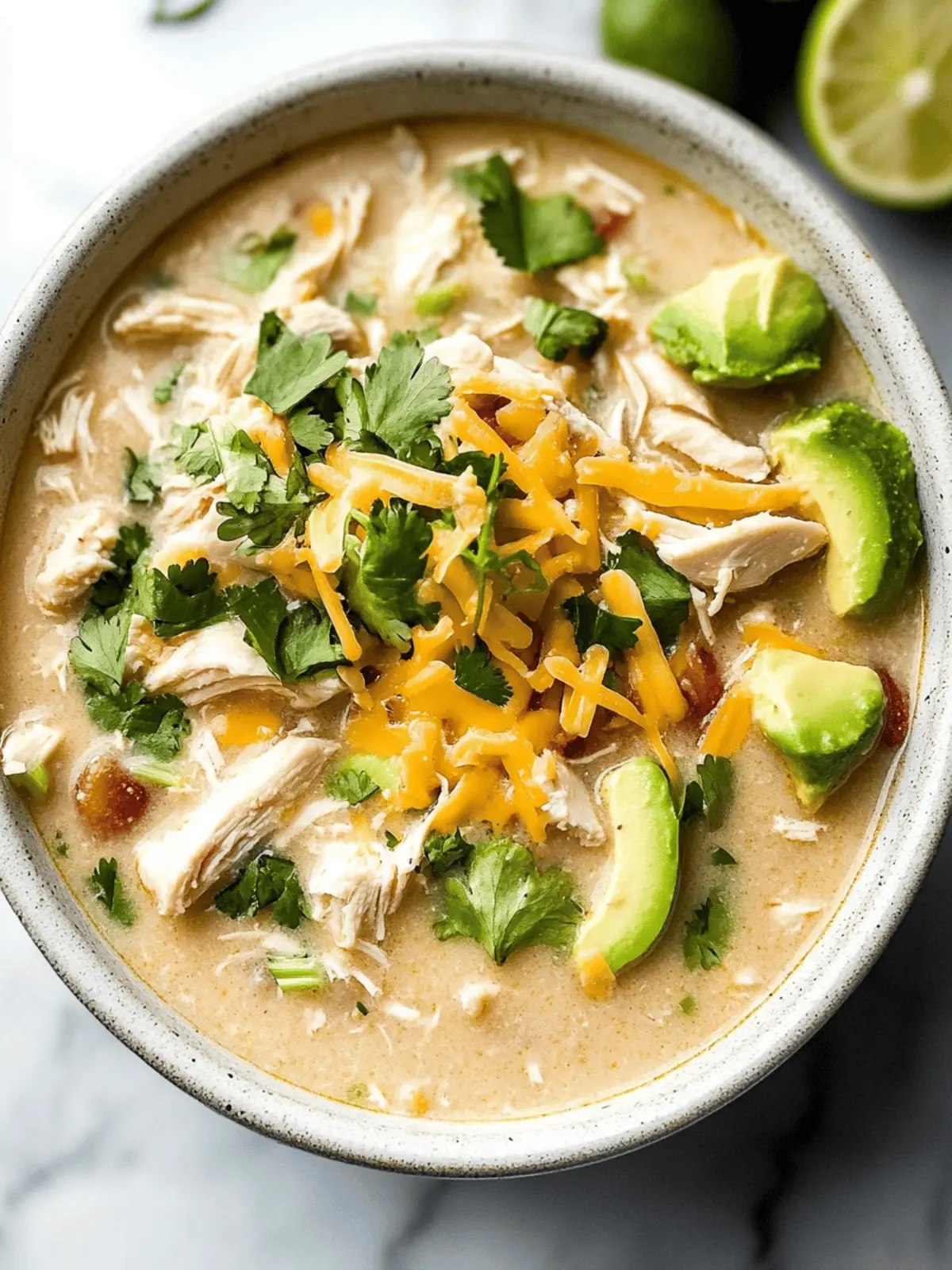 Slow Cooker White Chicken Chili