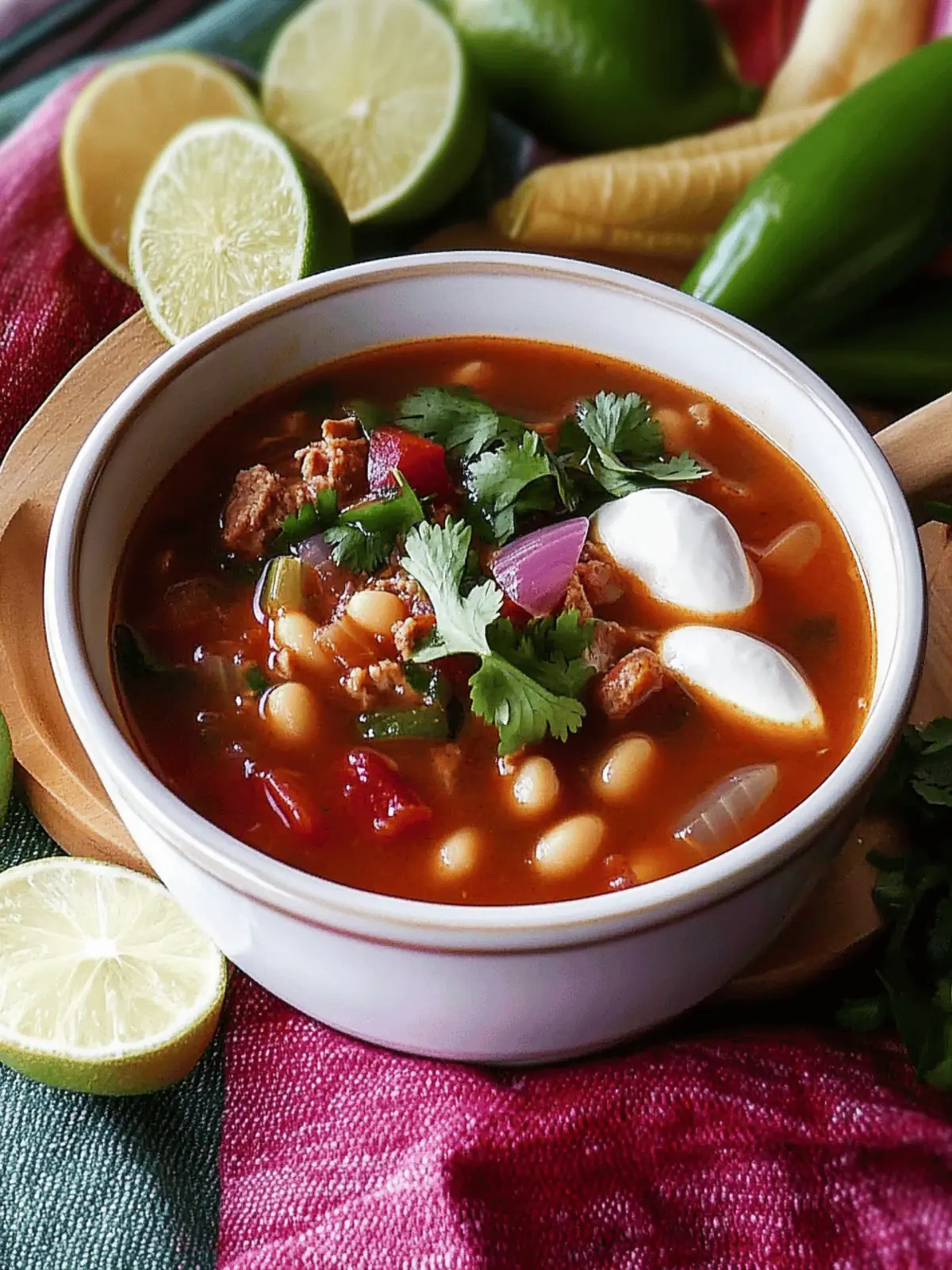 Slow Cooker Simple Posole with Pork and Hominy