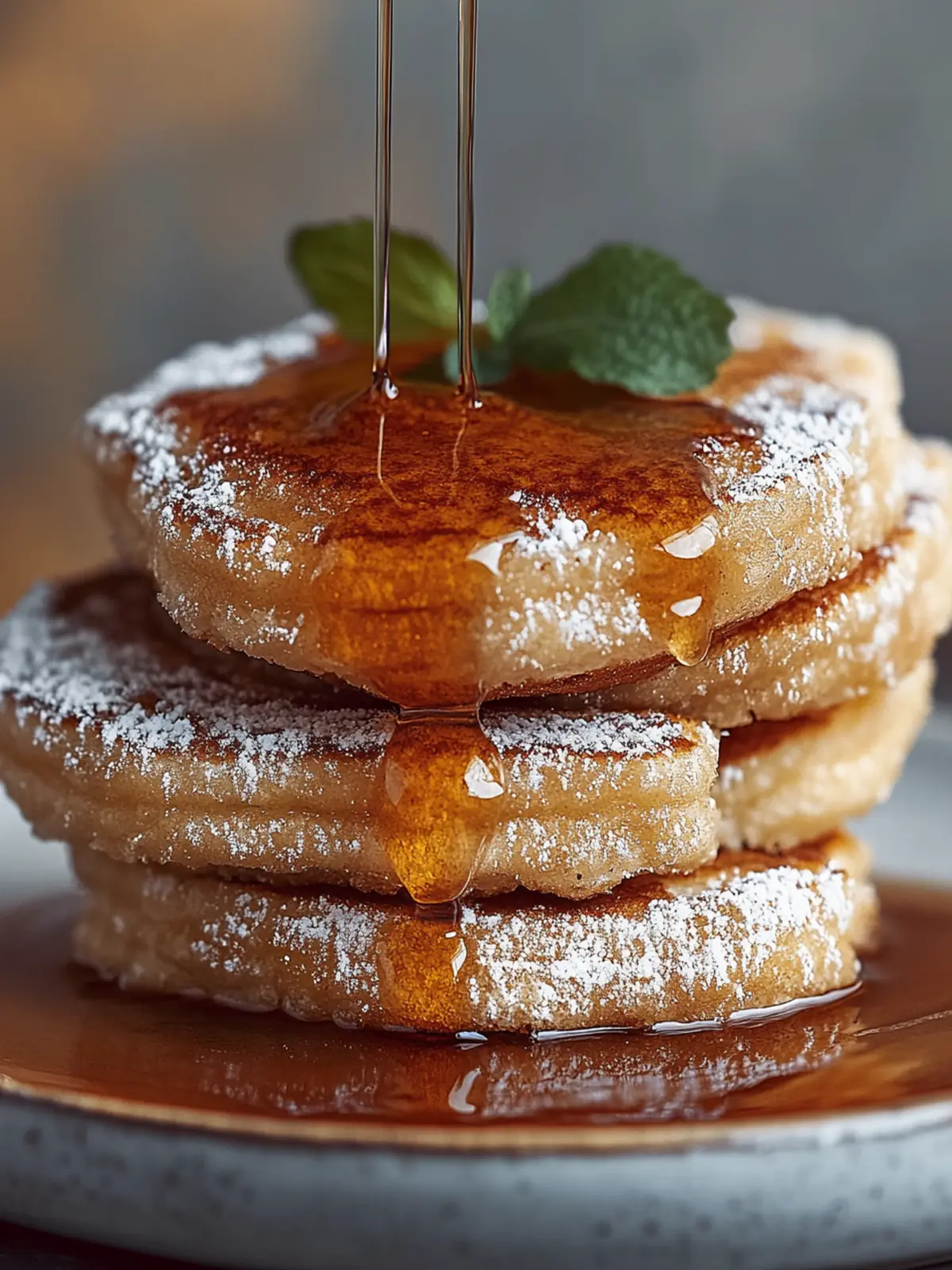Spanish Churro Pancakes