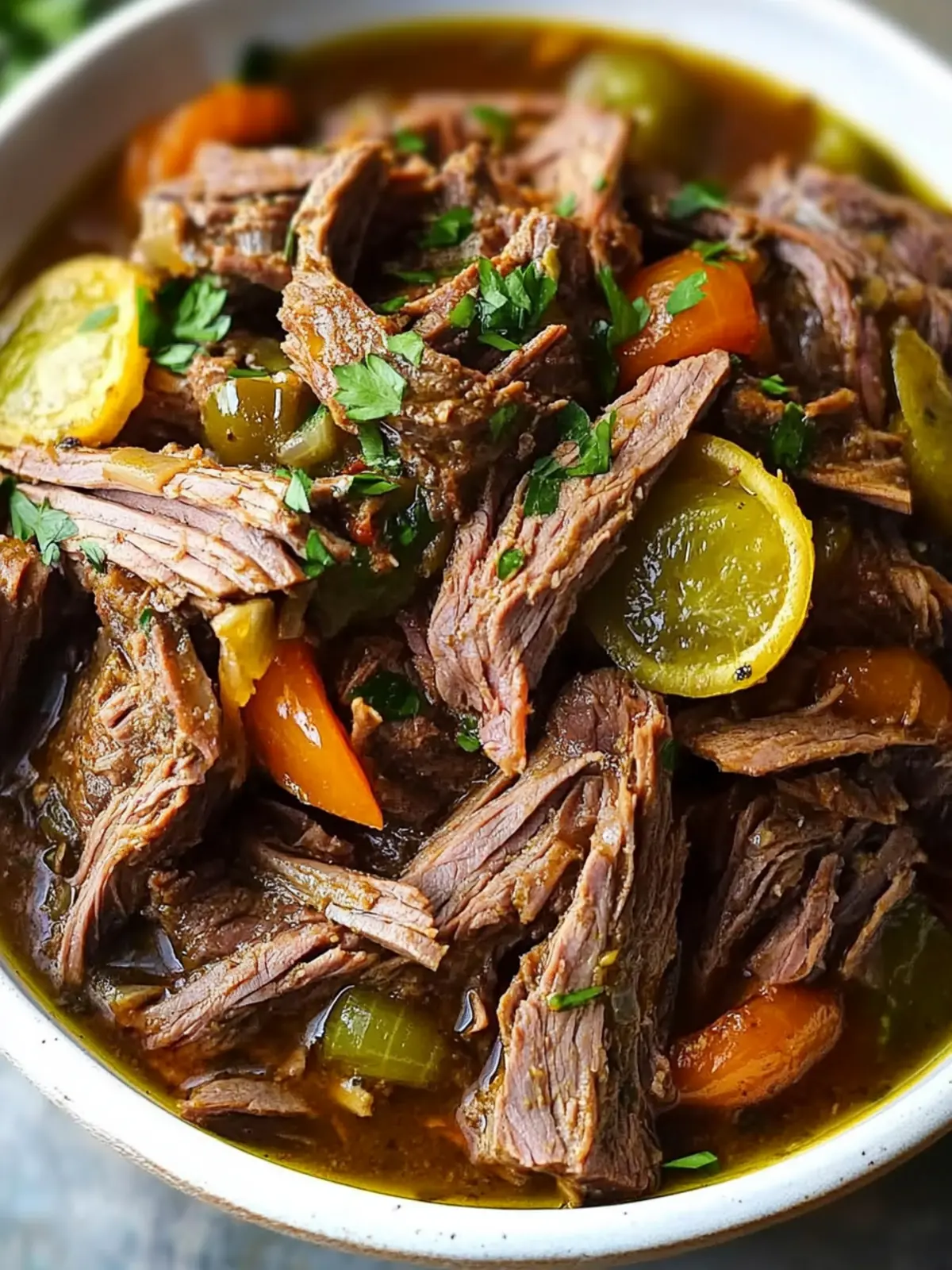 Low Carb Slow Cooker Italian Beef