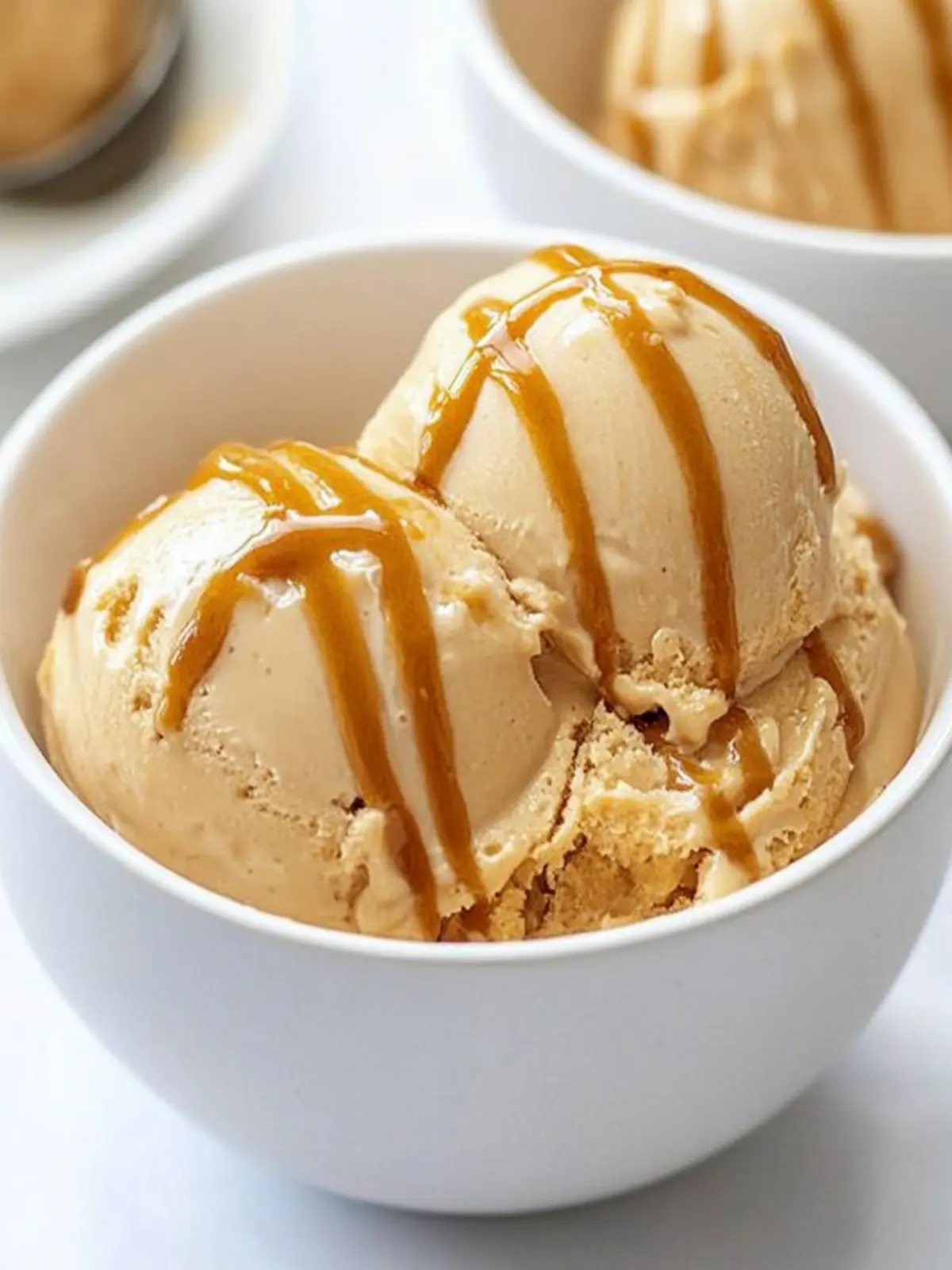 Creamy Peanut Butter Cottage Cheese Ice Cream