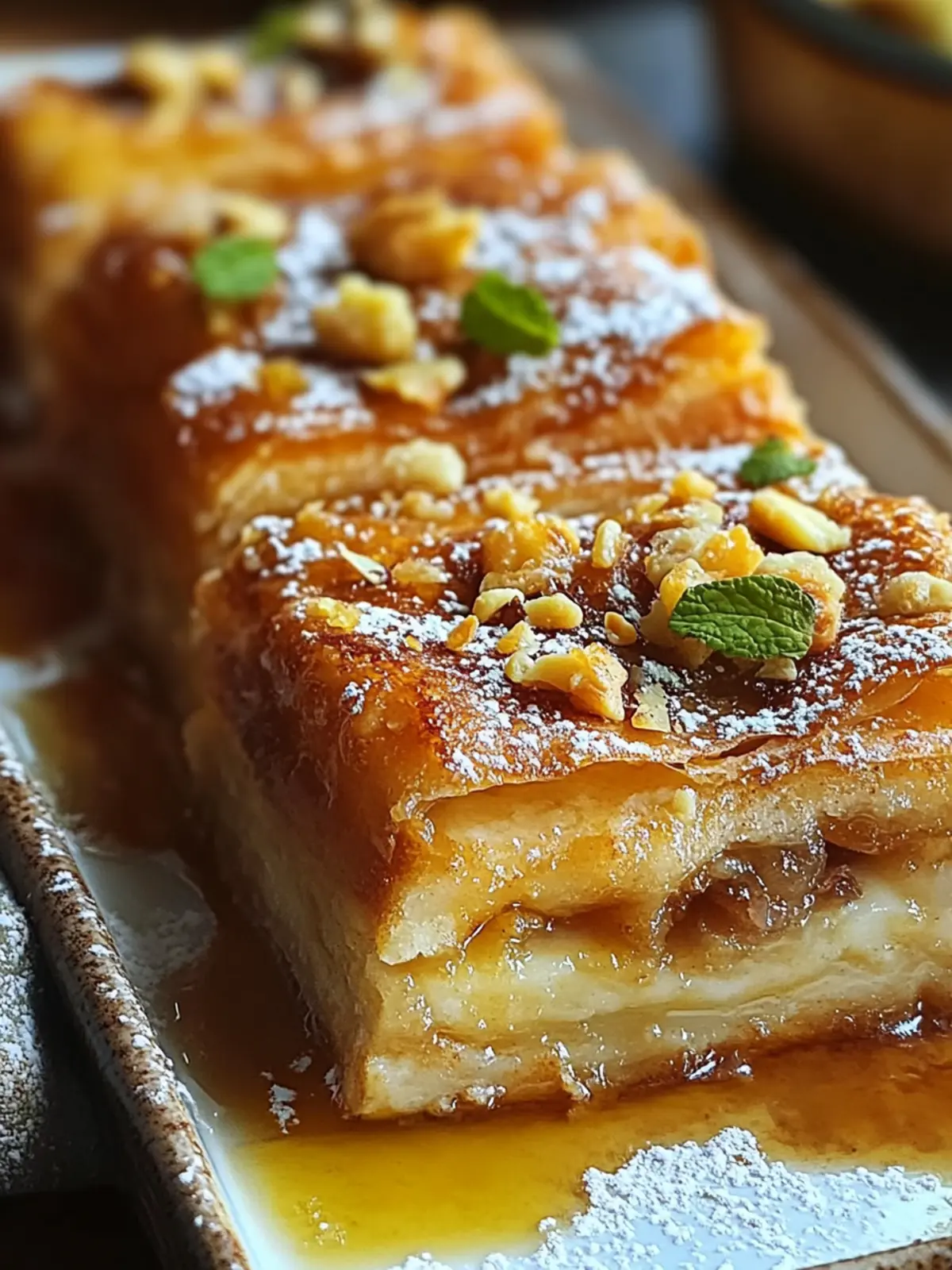 Baklava French Toast Bake