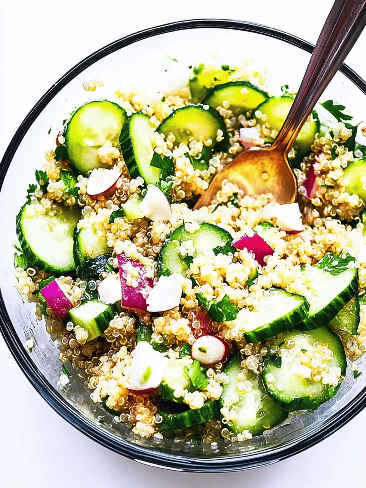 Cucumber Quinoa Salad