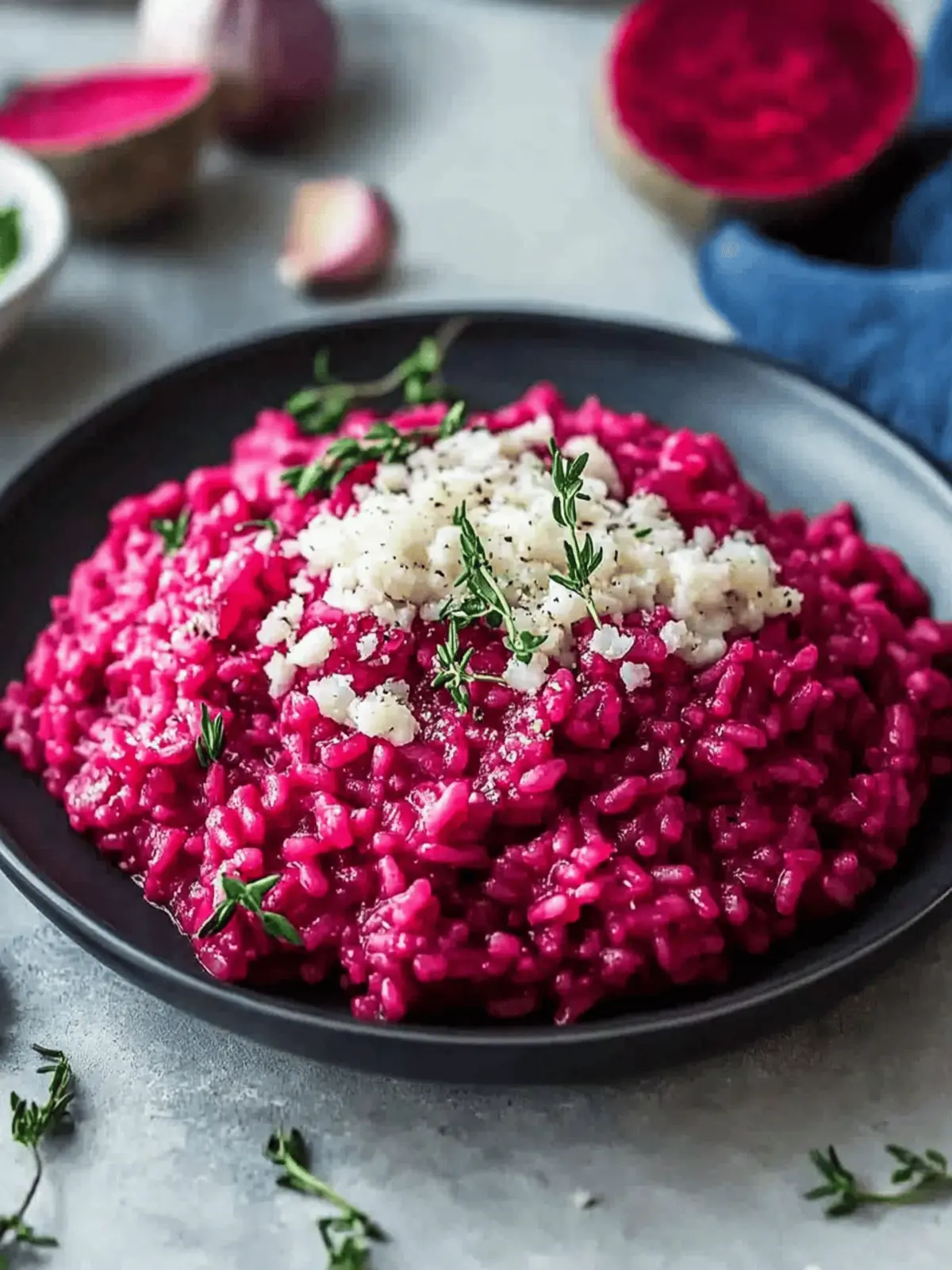 Beet Risotto