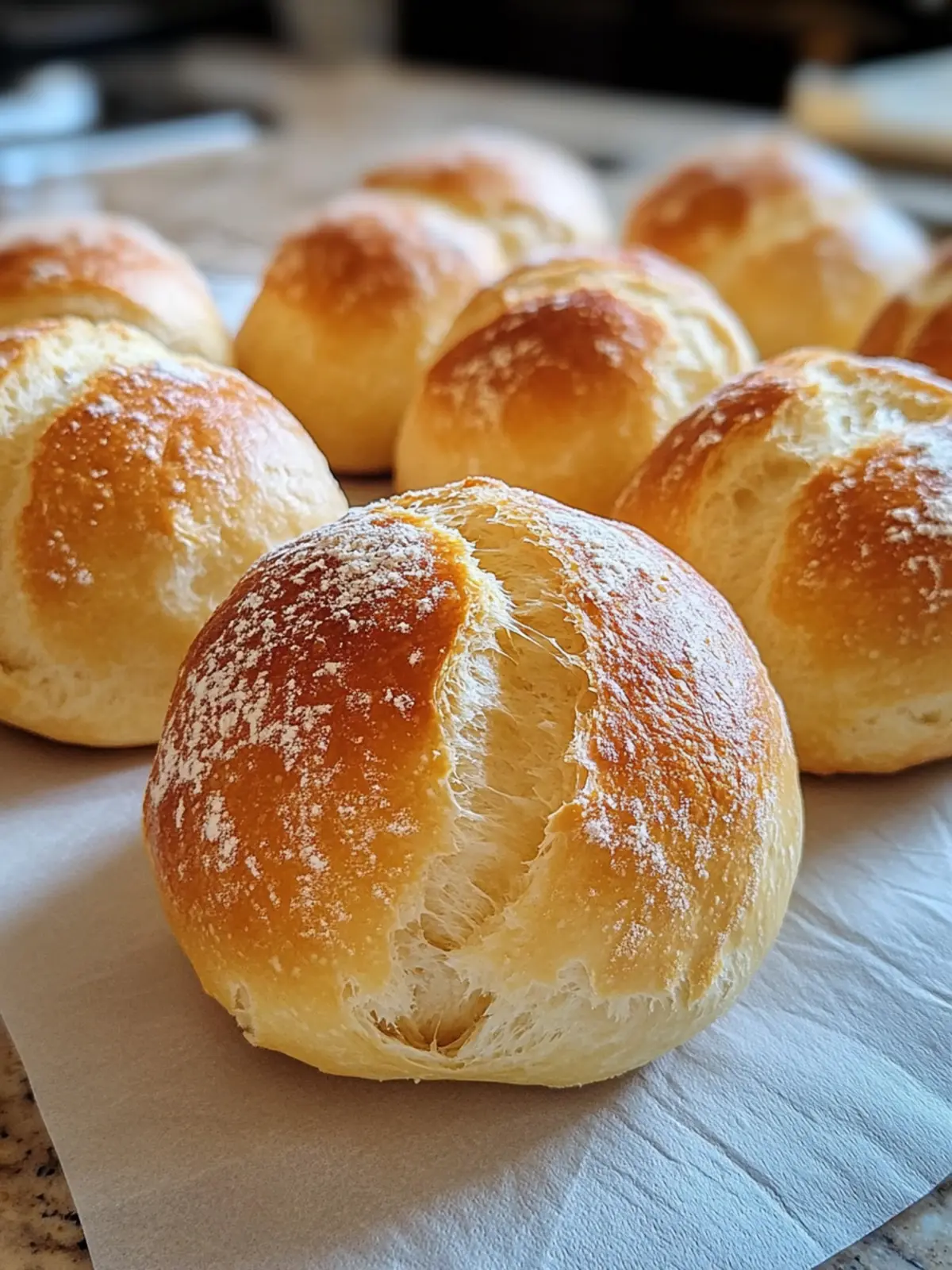 6-Ingredient Gluten-Free Bread Rolls