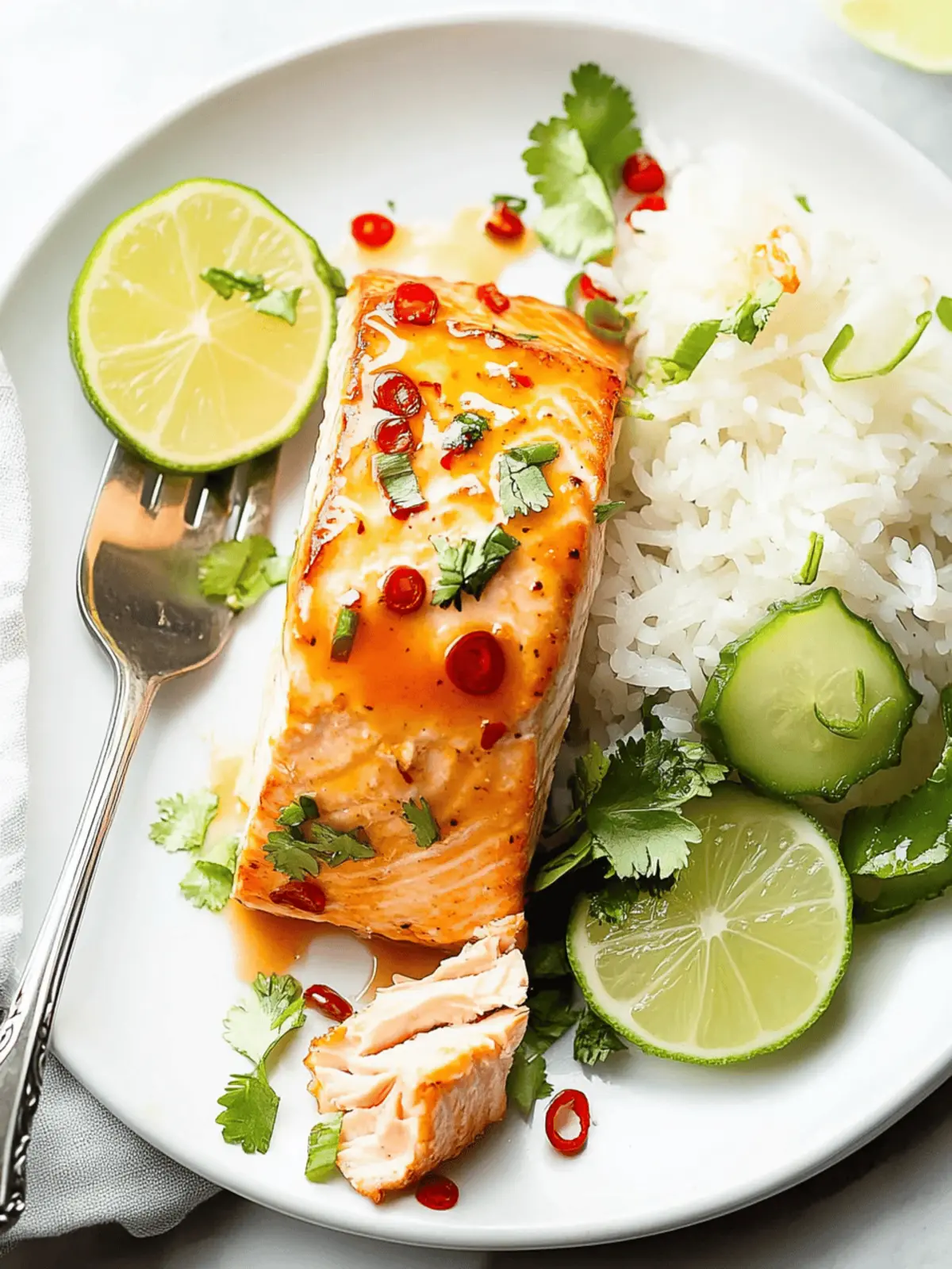 Sweet Chili Glazed Salmon