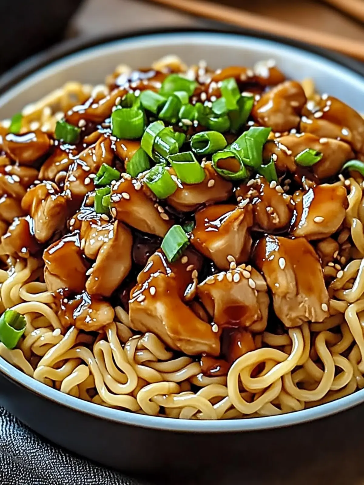 Chicken Teriyaki Noodles