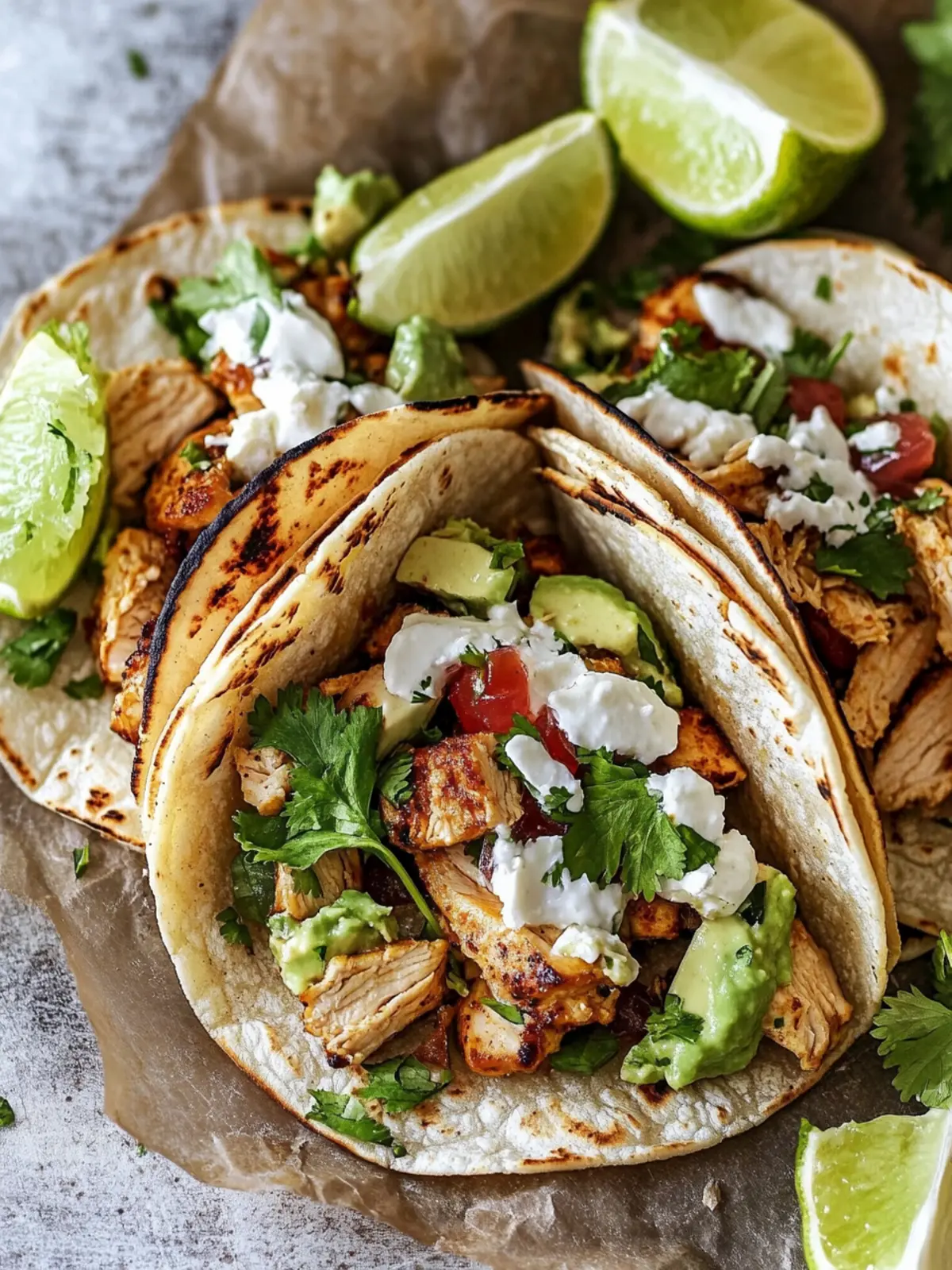 Chicken Street Tacos Recipe