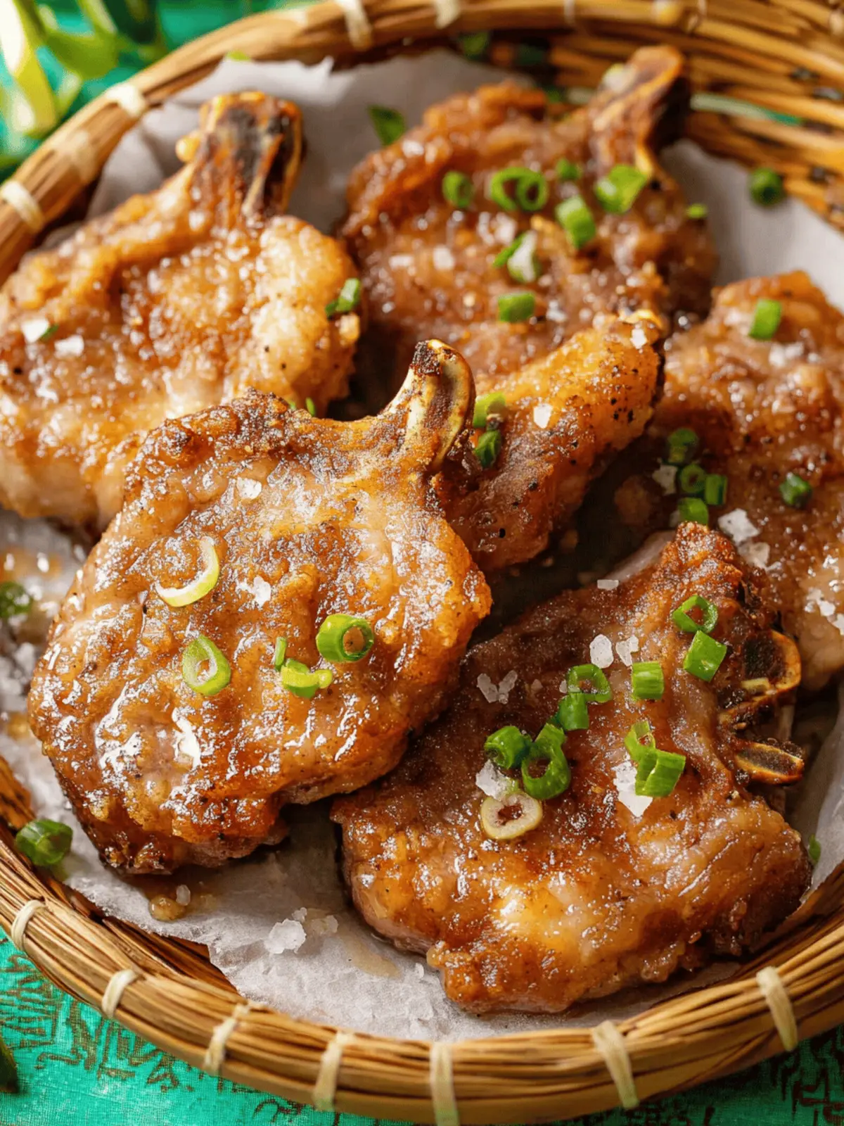 Salt and Pepper Pork Chops