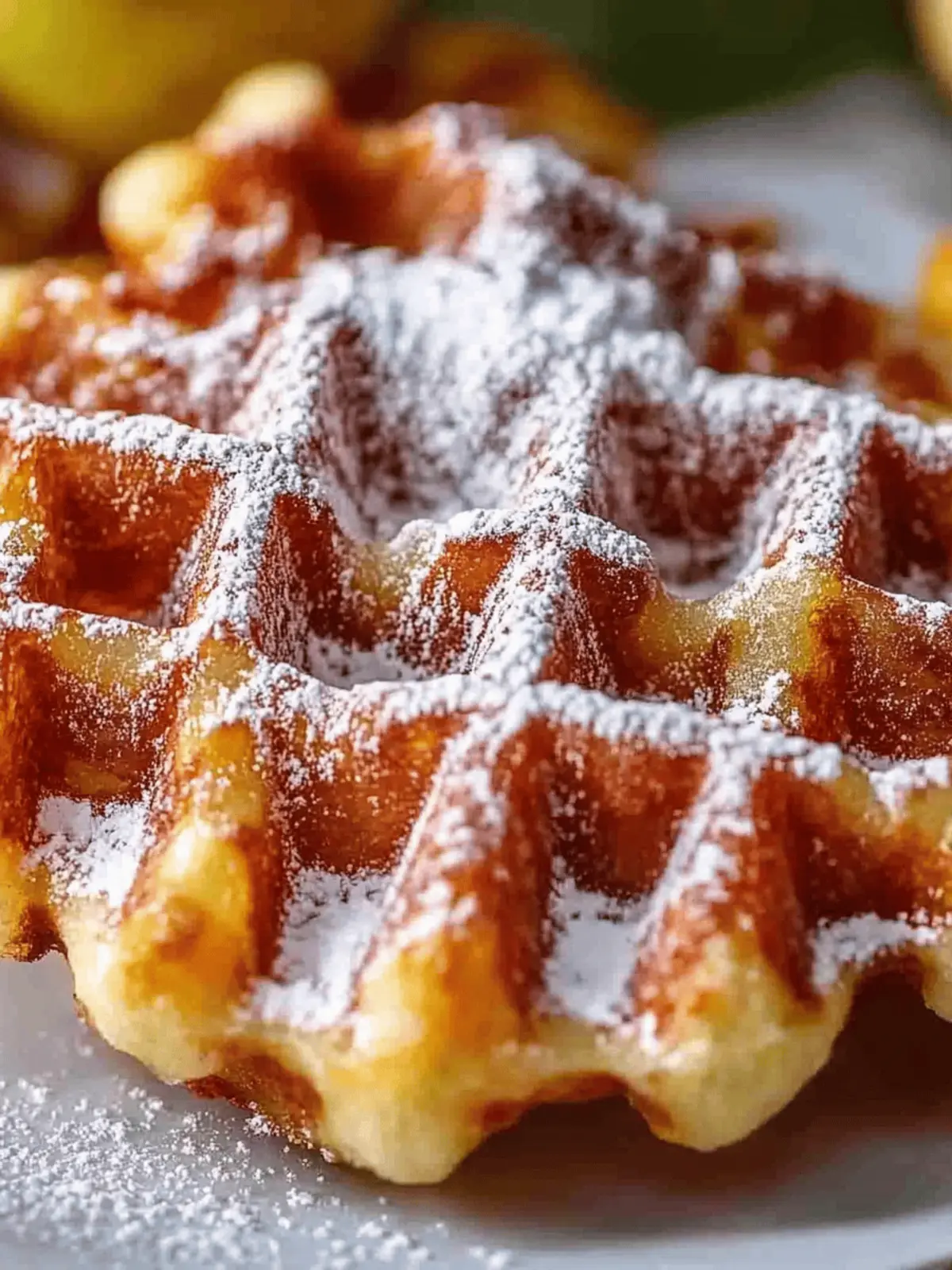 Apple Fritter Waffle Donuts