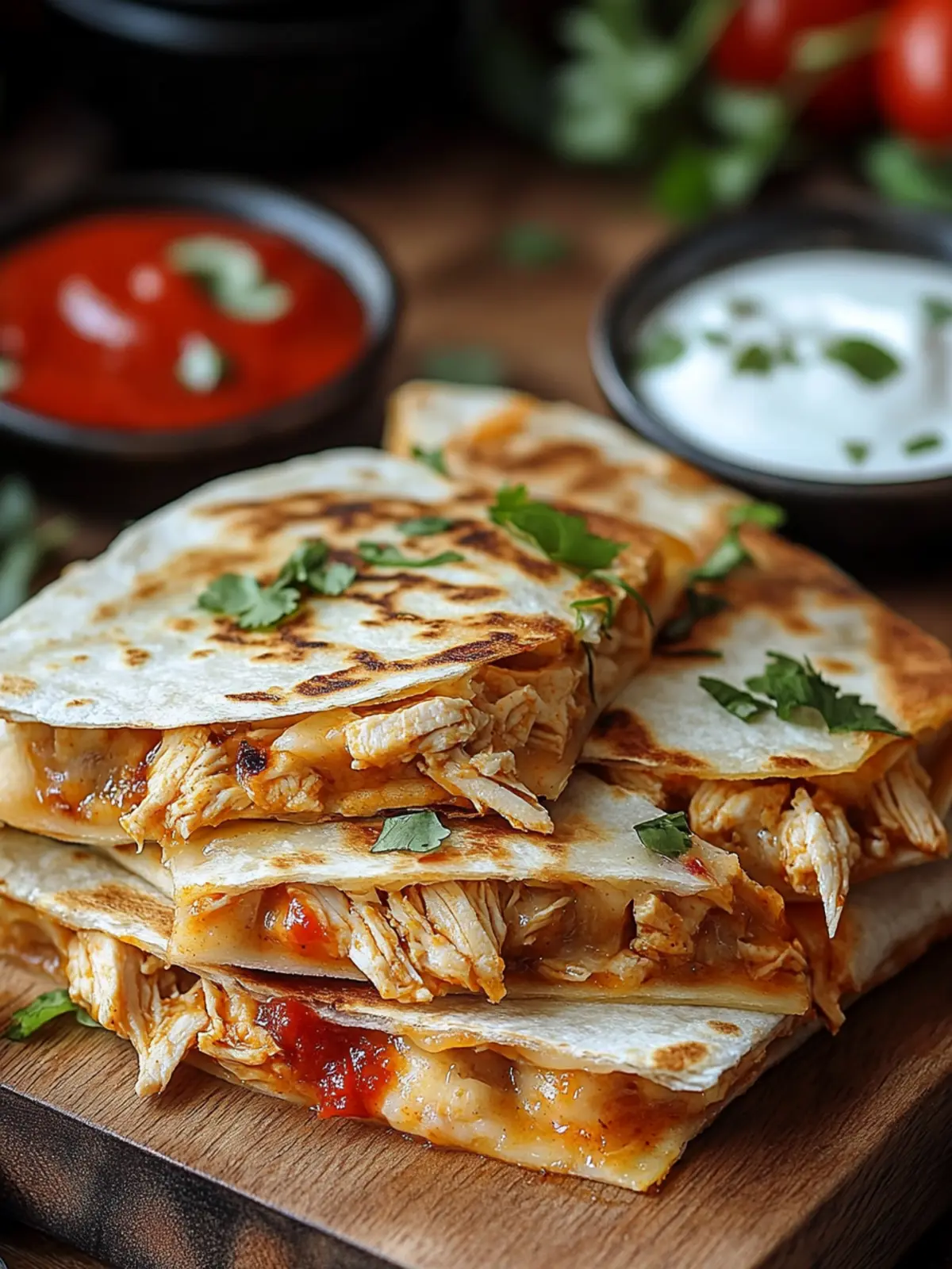 Chicken Quesadillas