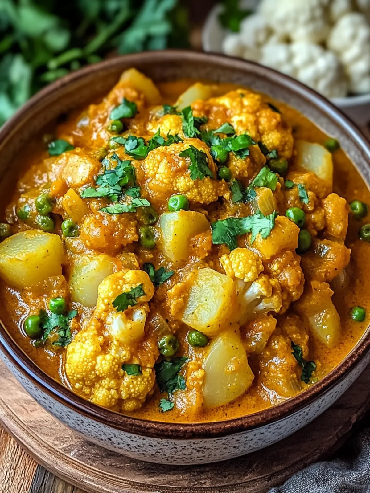 Easy Cauliflower Potato Curry Recipe