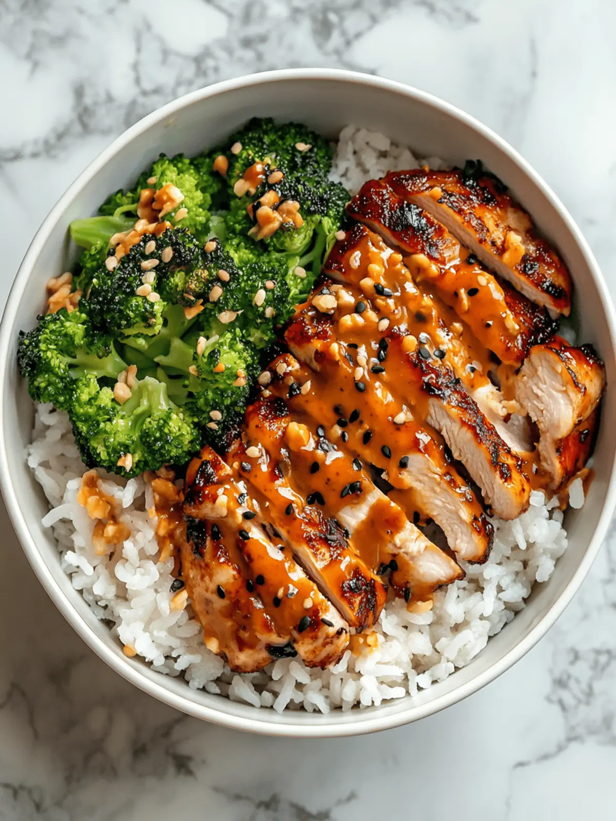 Healthy Sticky Chicken Bowls Recipe!