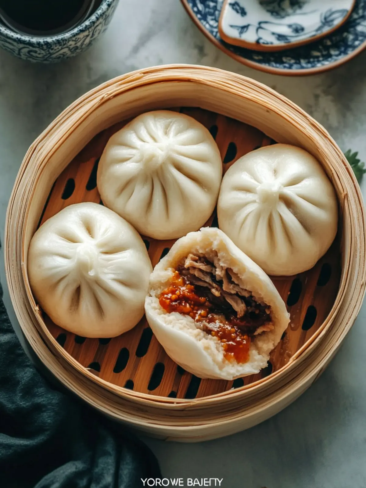 Steamed Pork Buns (Baozi)