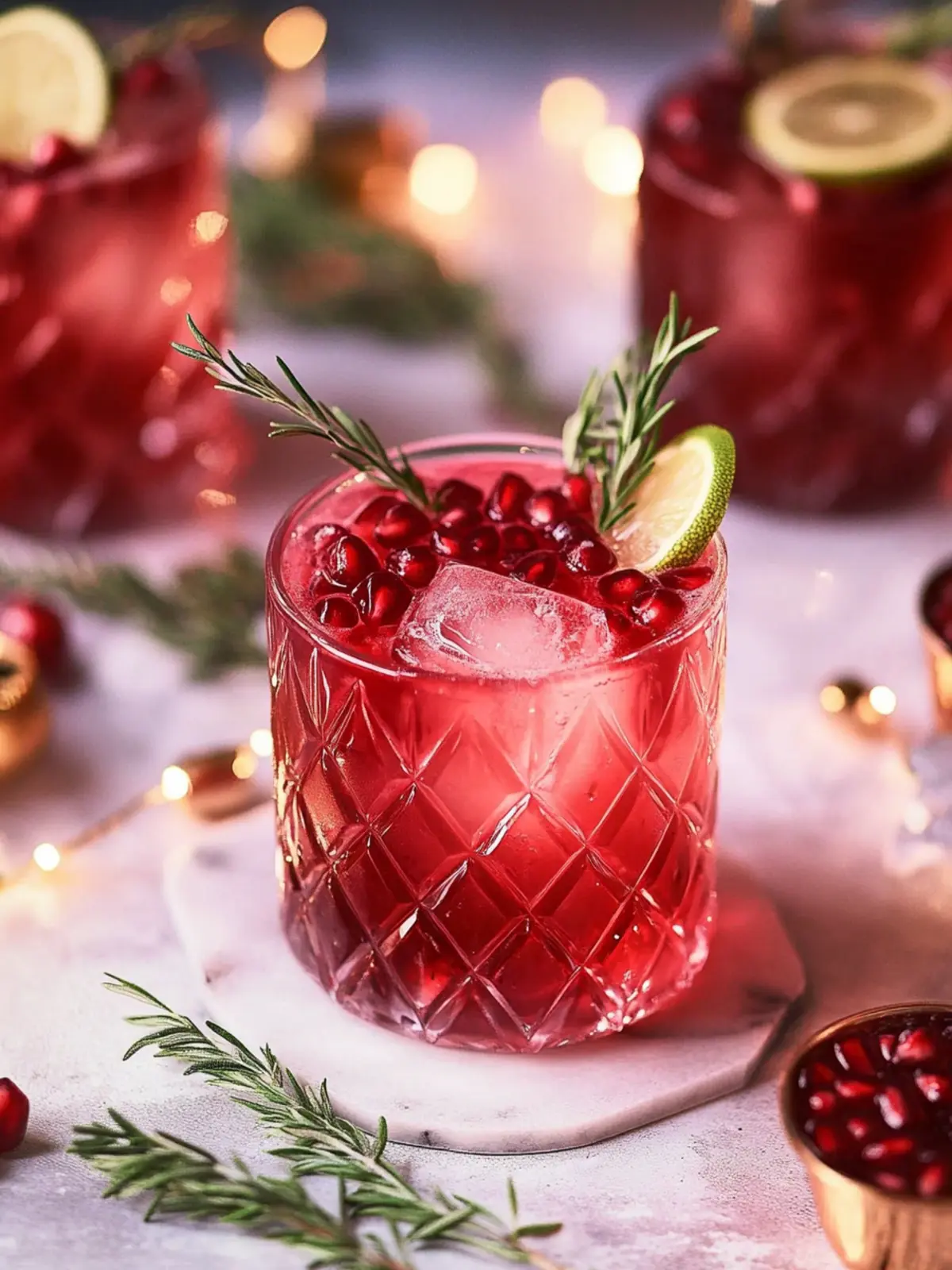 Pomegranate Gin Cocktail Recipe