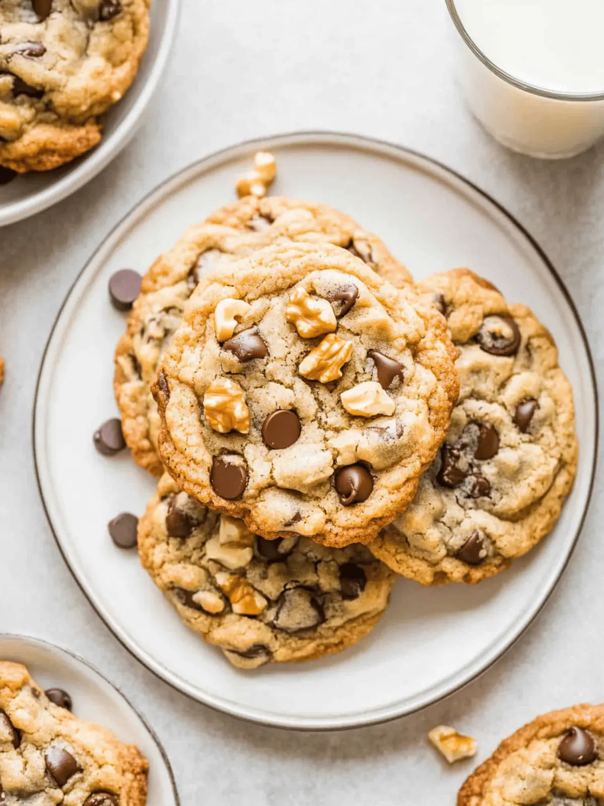 Walnut Chocolate Chip Cookies